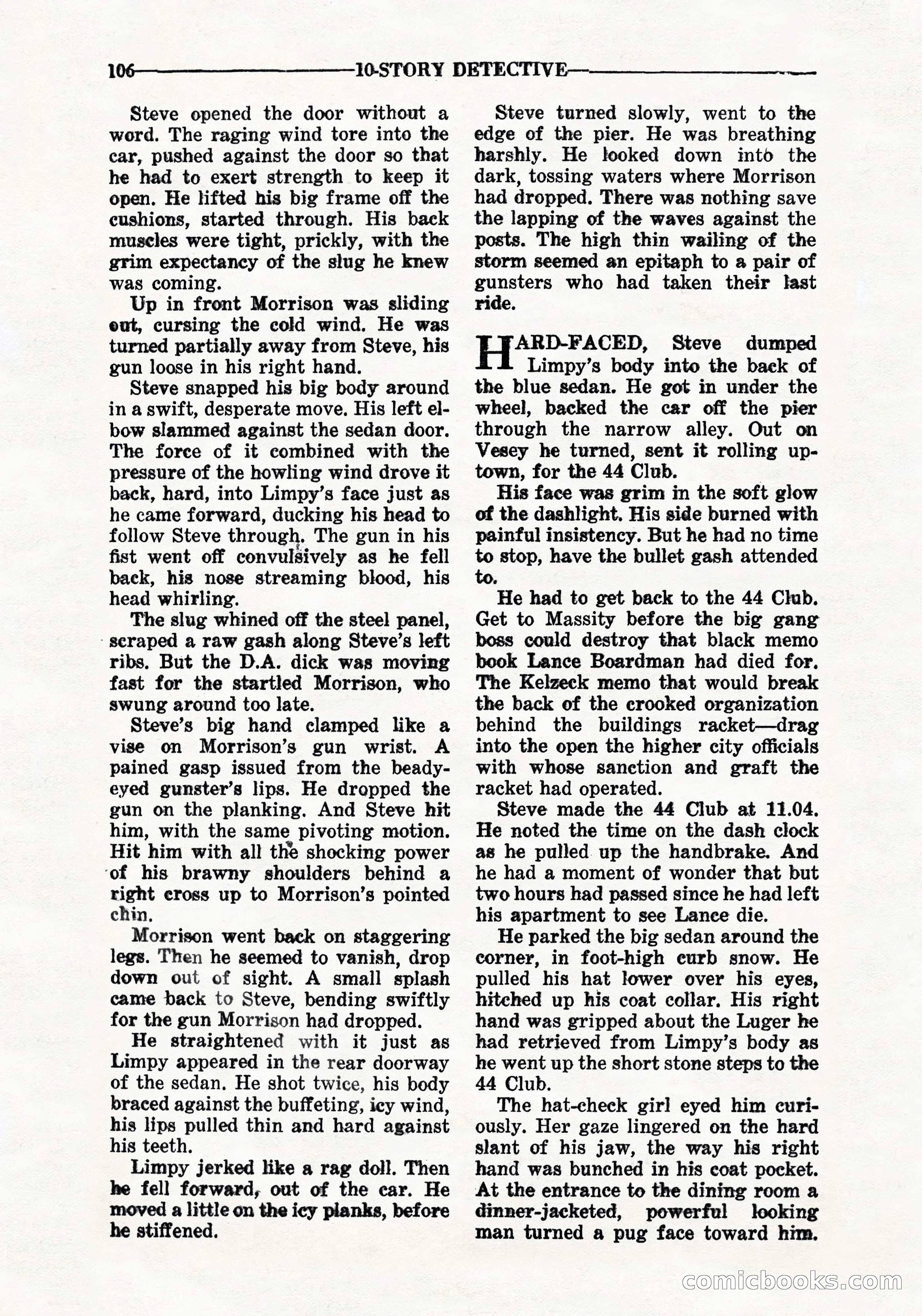 10-Story Detective, September 1941 — page 108 of 114