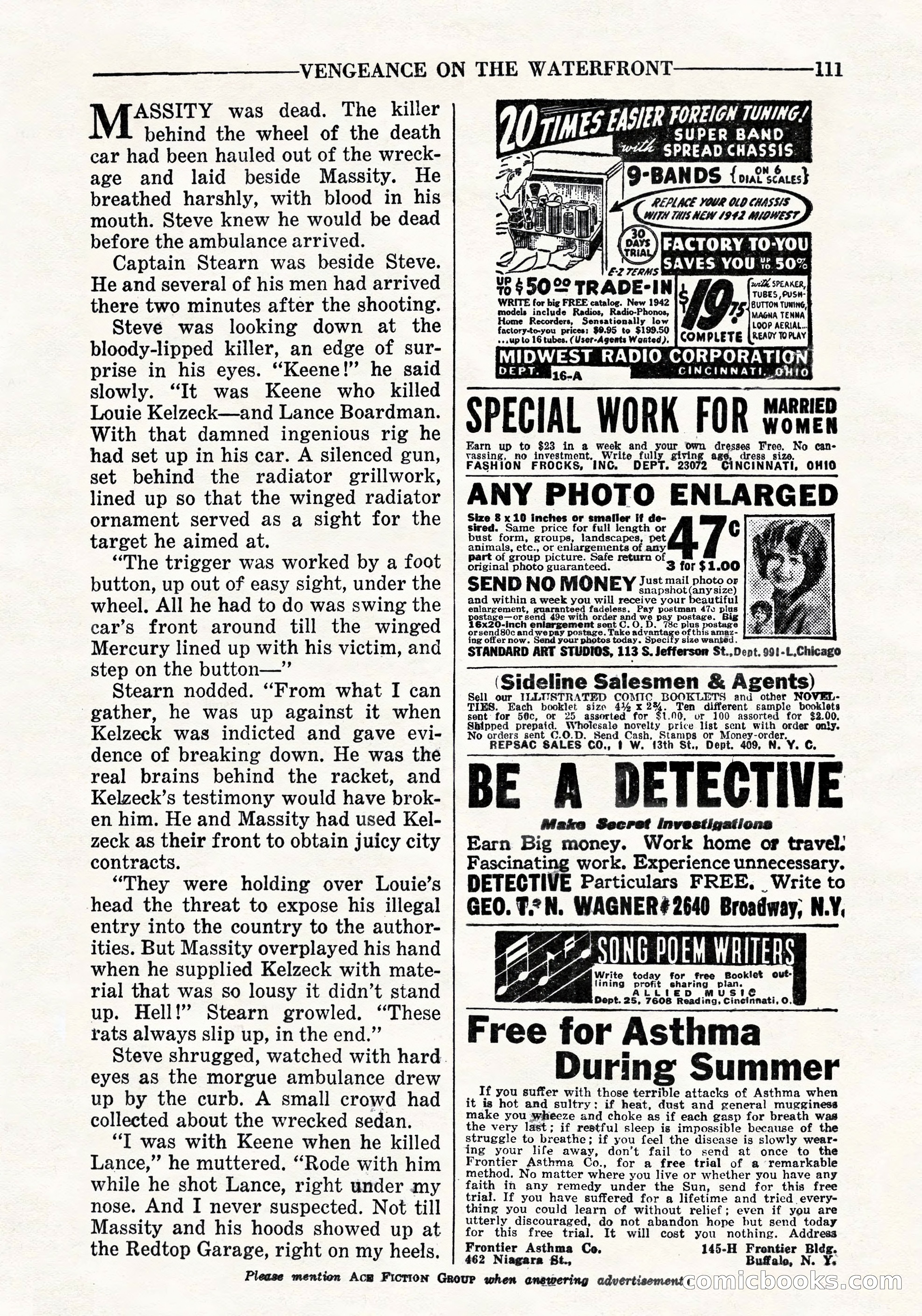 10-Story Detective, September 1941 — page 113 of 114