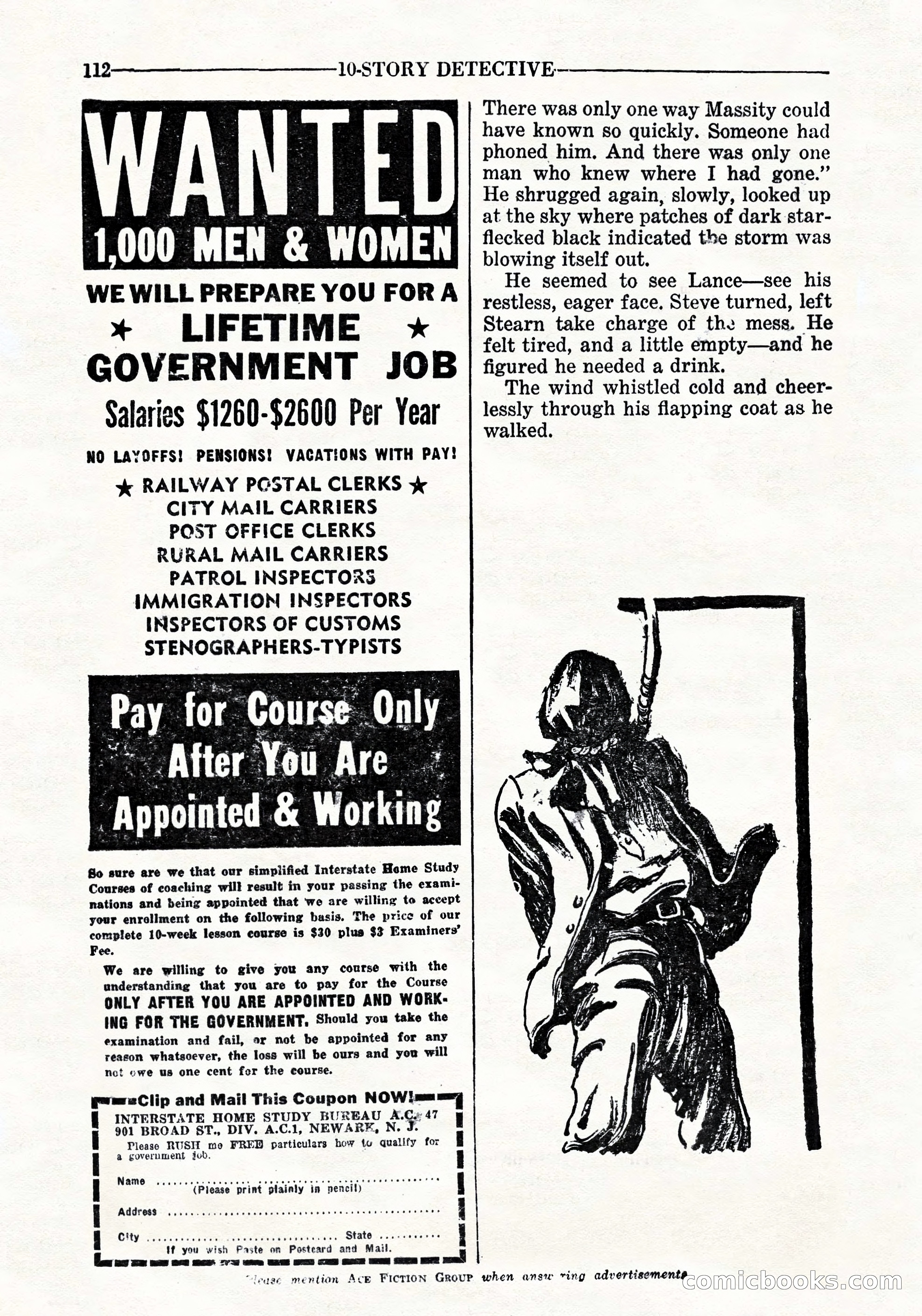 10-Story Detective, September 1941 — page 114 of 114