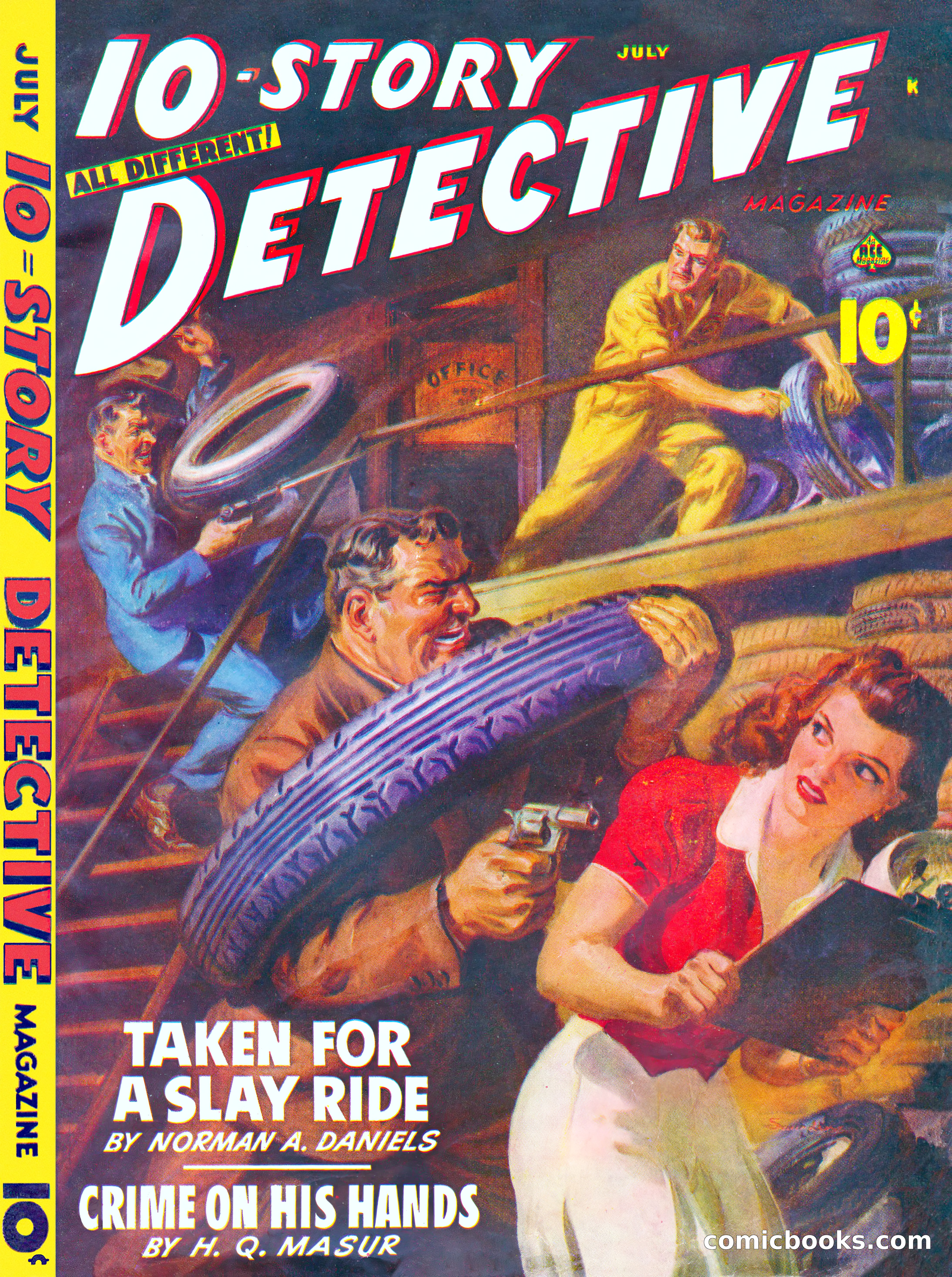 10-Story Detective, July 1942 — page 1 of 116
