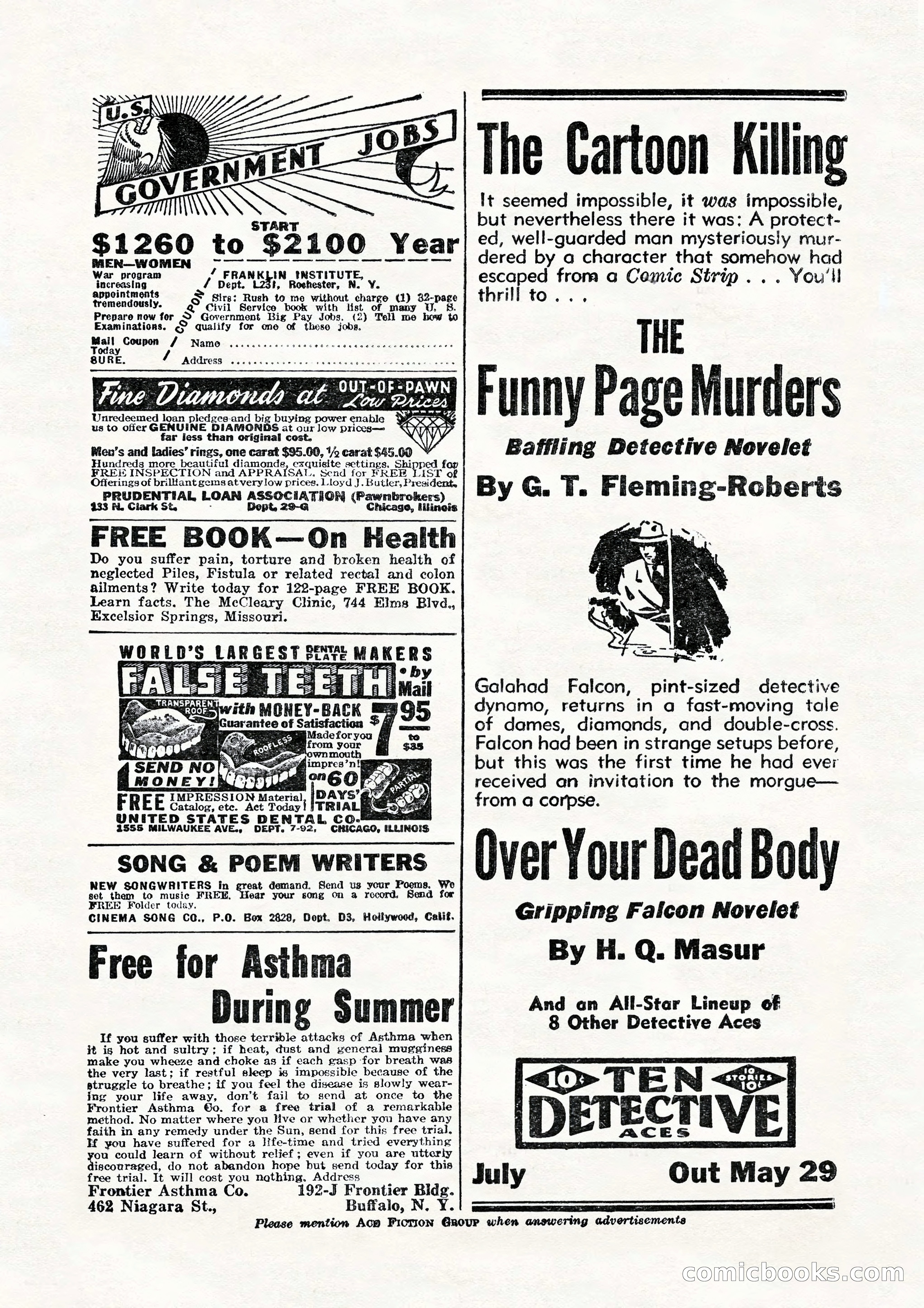10-Story Detective, July 1942 — page 6 of 116