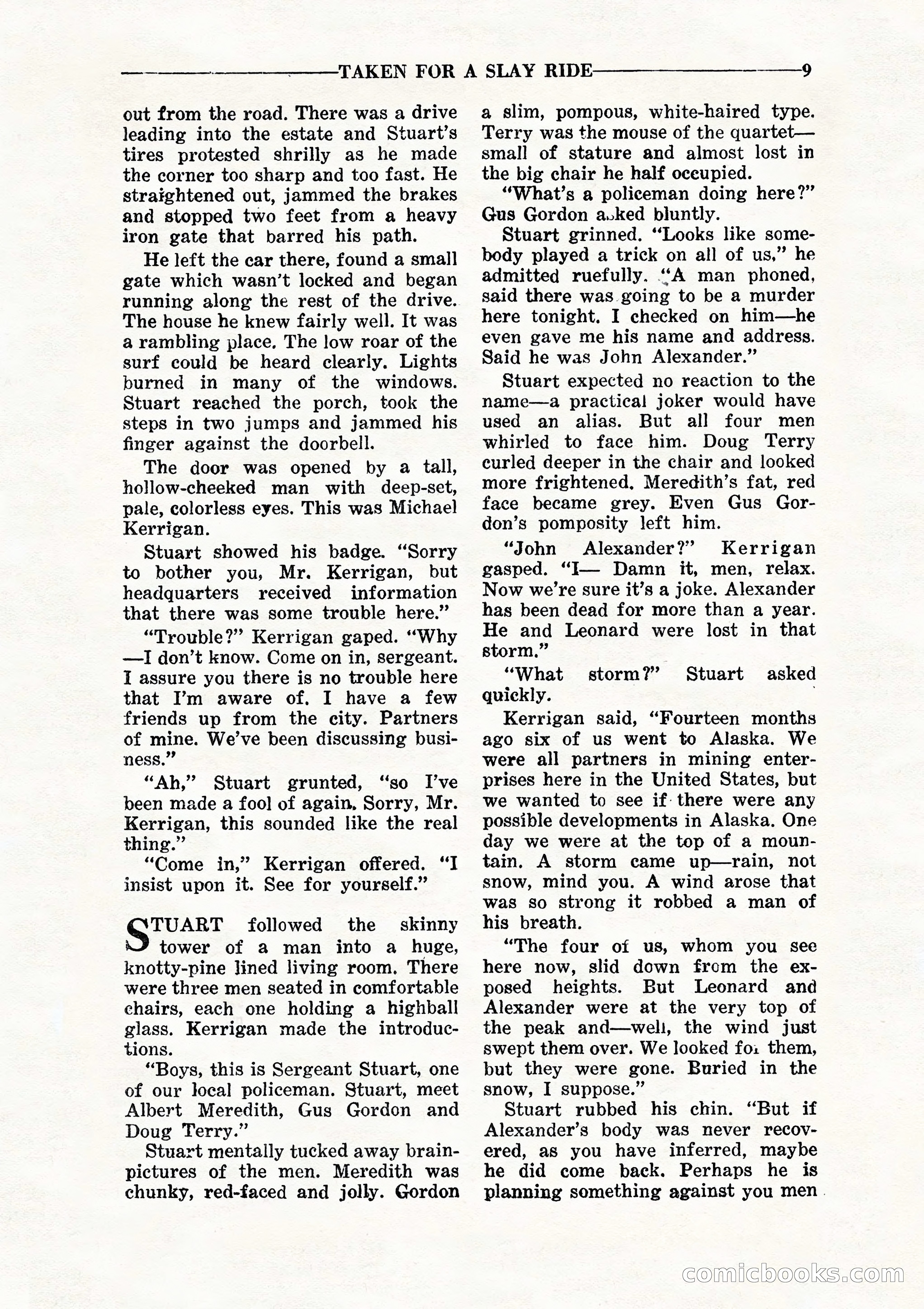 10-Story Detective, July 1942 — page 11 of 116