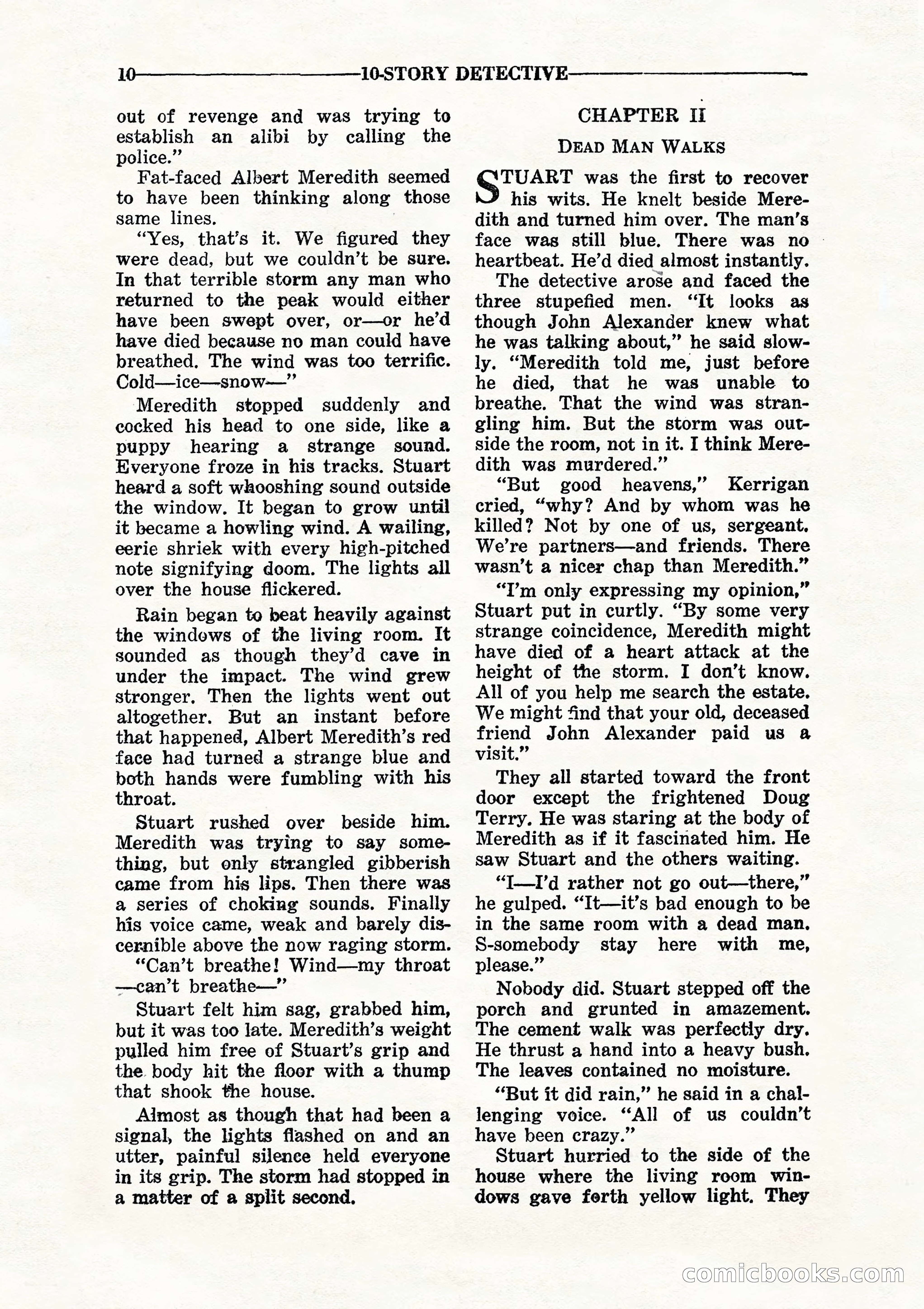 10-Story Detective, July 1942 — page 12 of 116