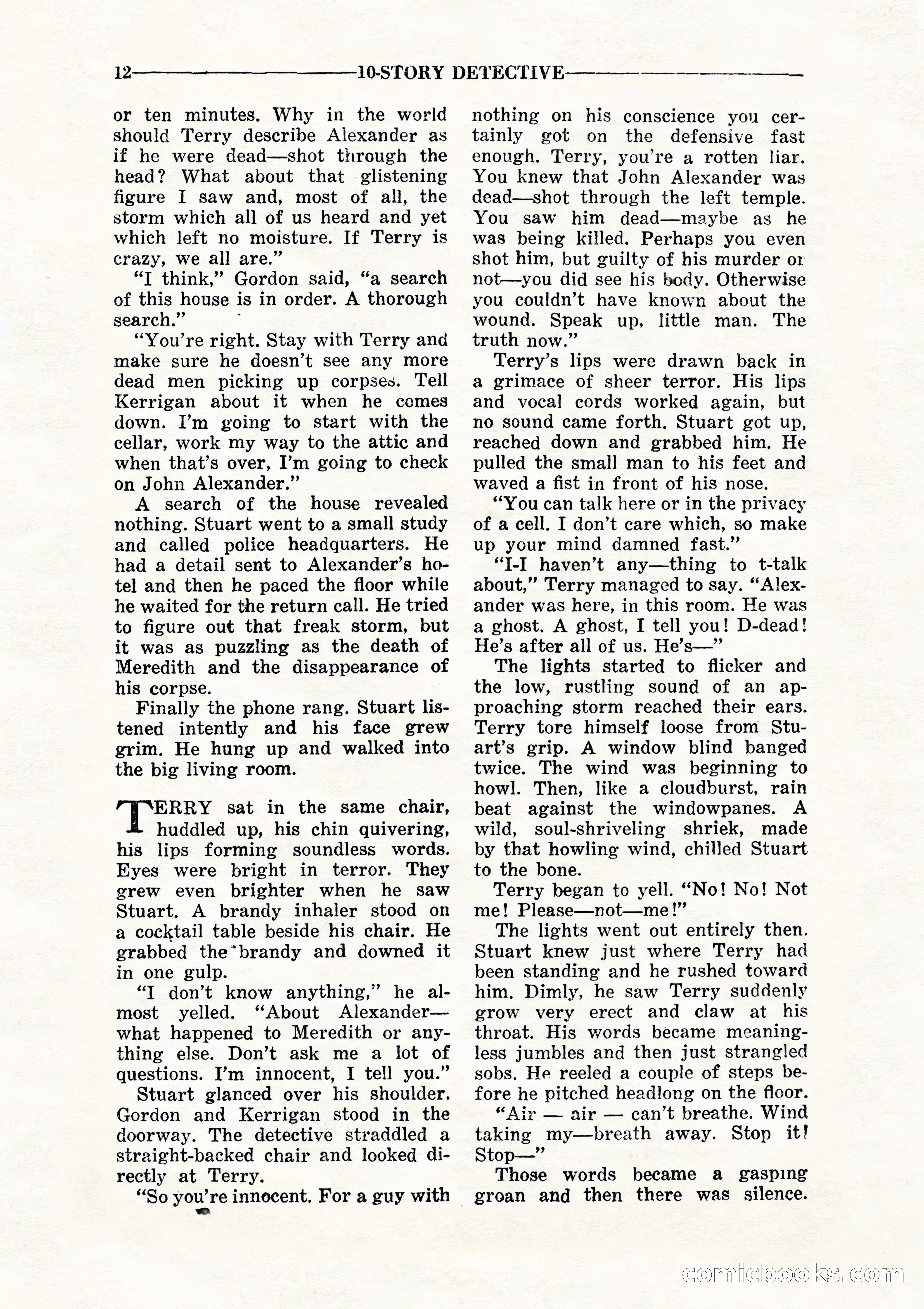 10-Story Detective, July 1942 — page 14 of 116
