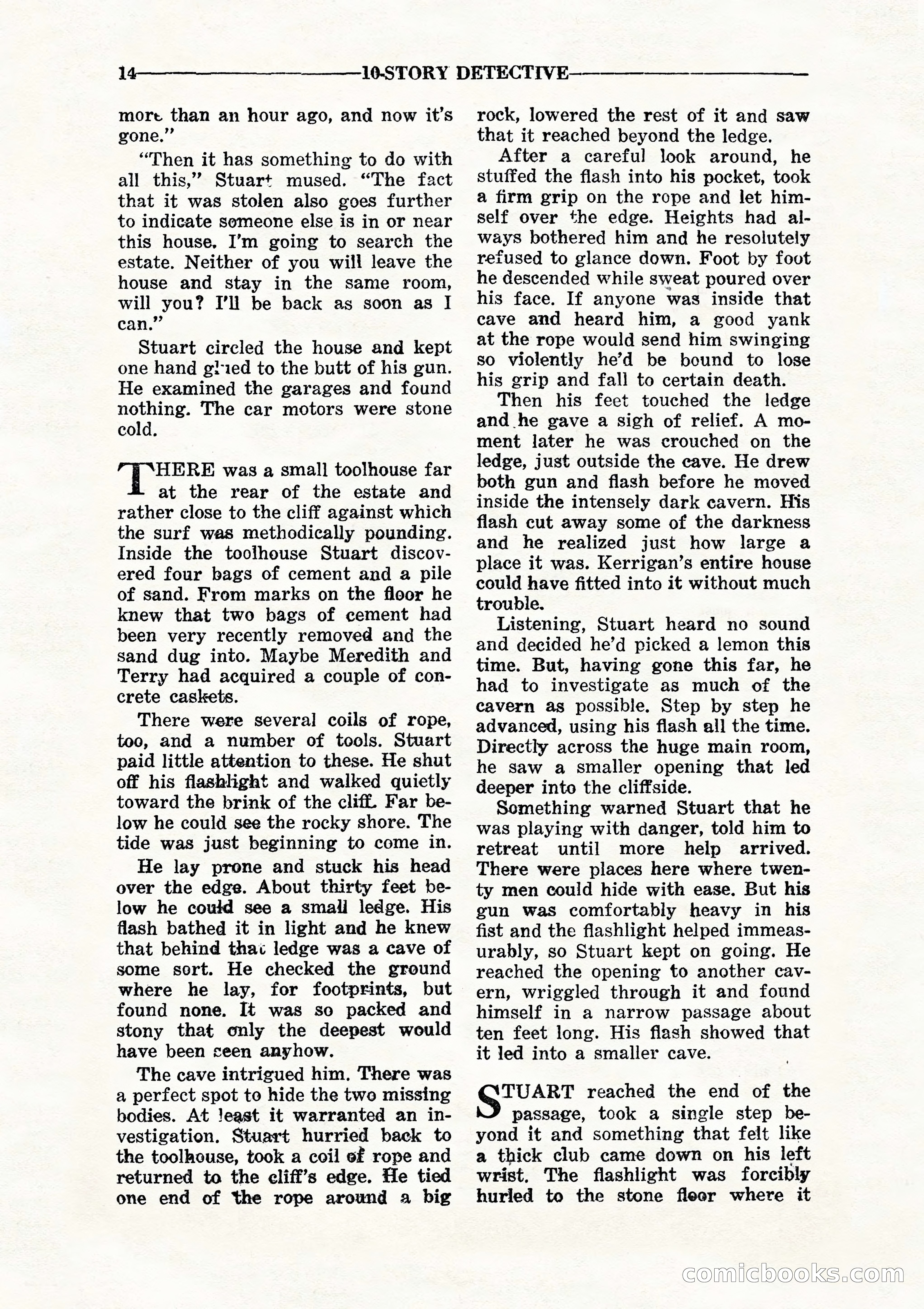 10-Story Detective, July 1942 — page 16 of 116