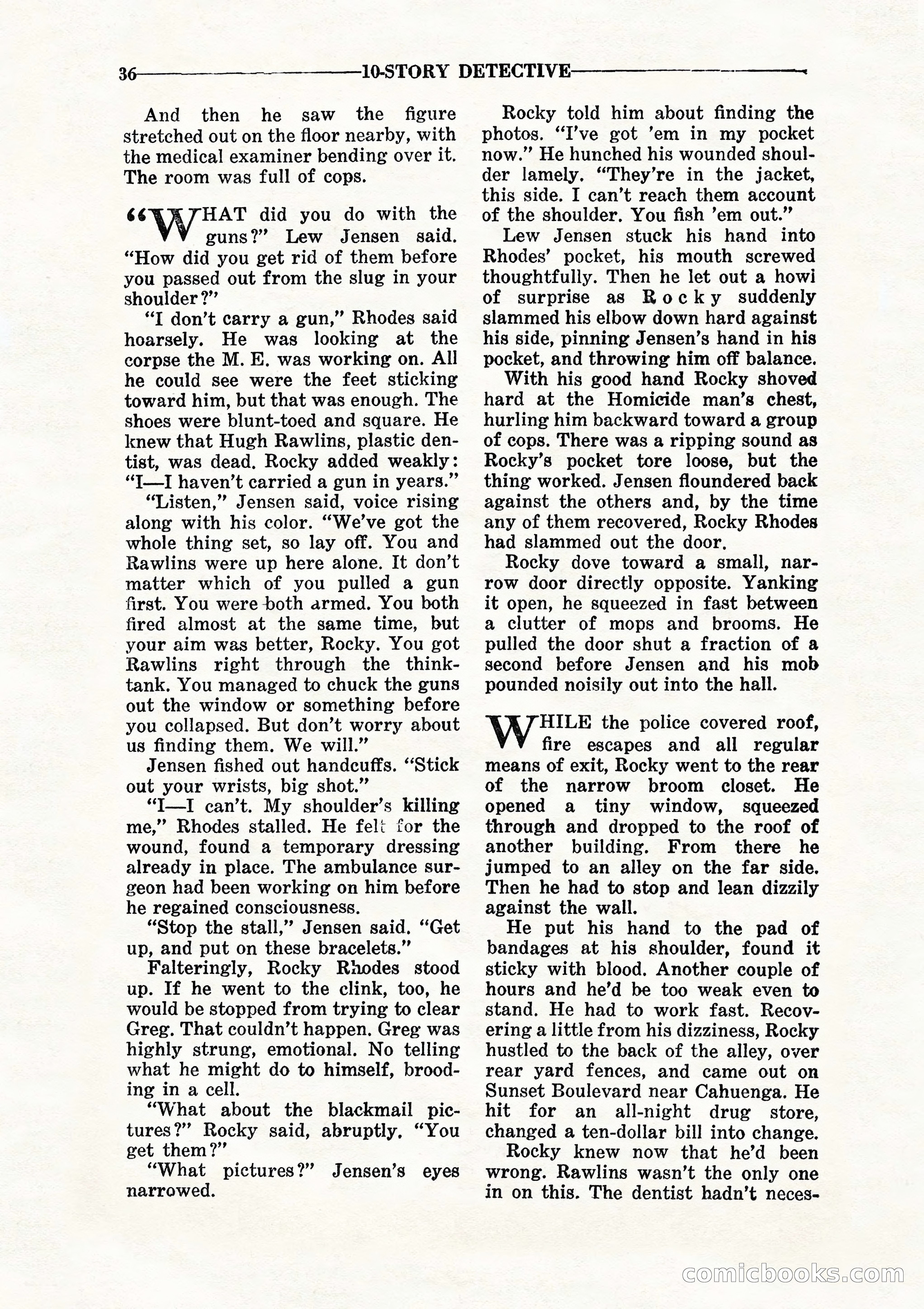 10-Story Detective, July 1942 — page 38 of 116