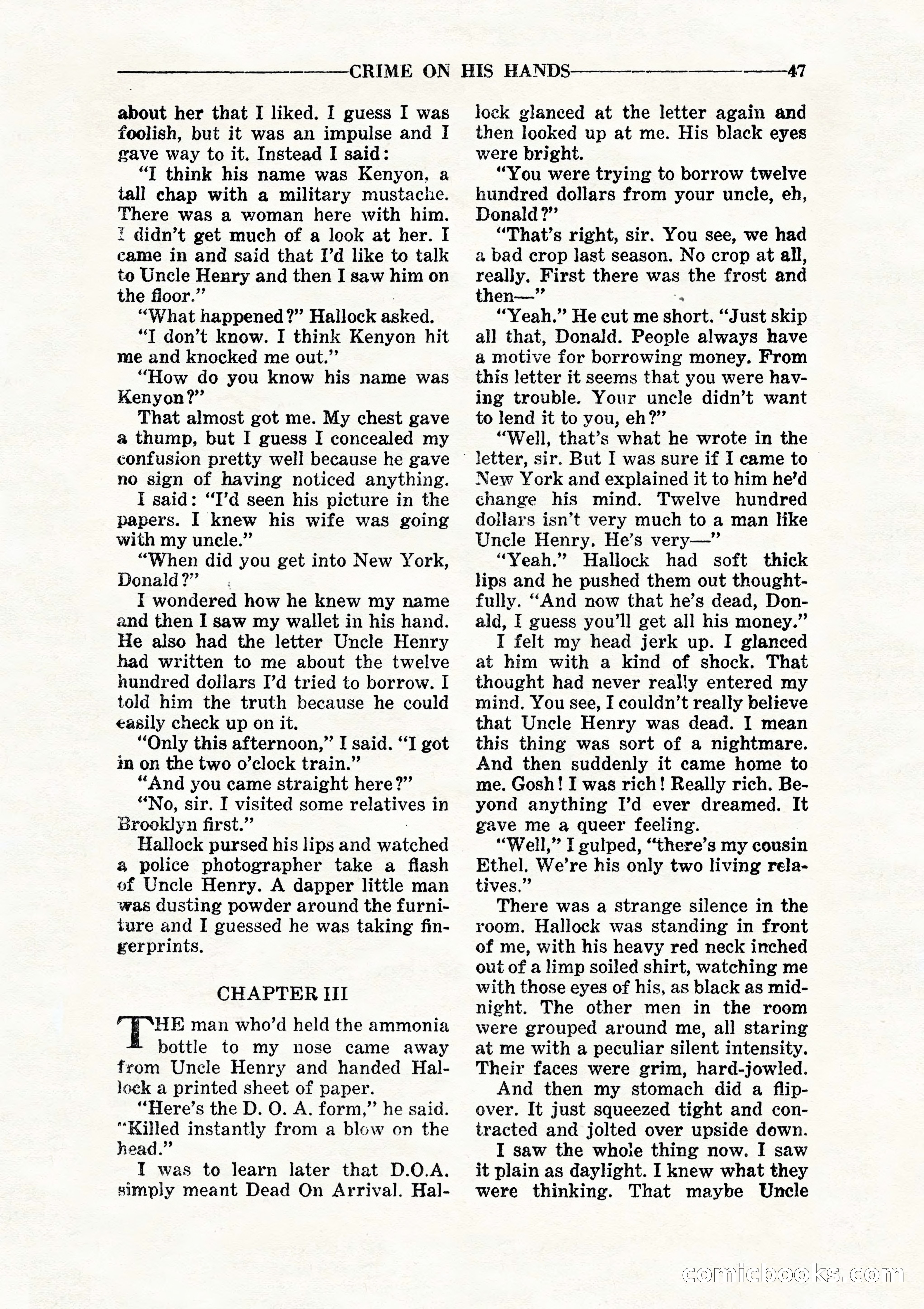 10-Story Detective, July 1942 — page 49 of 116