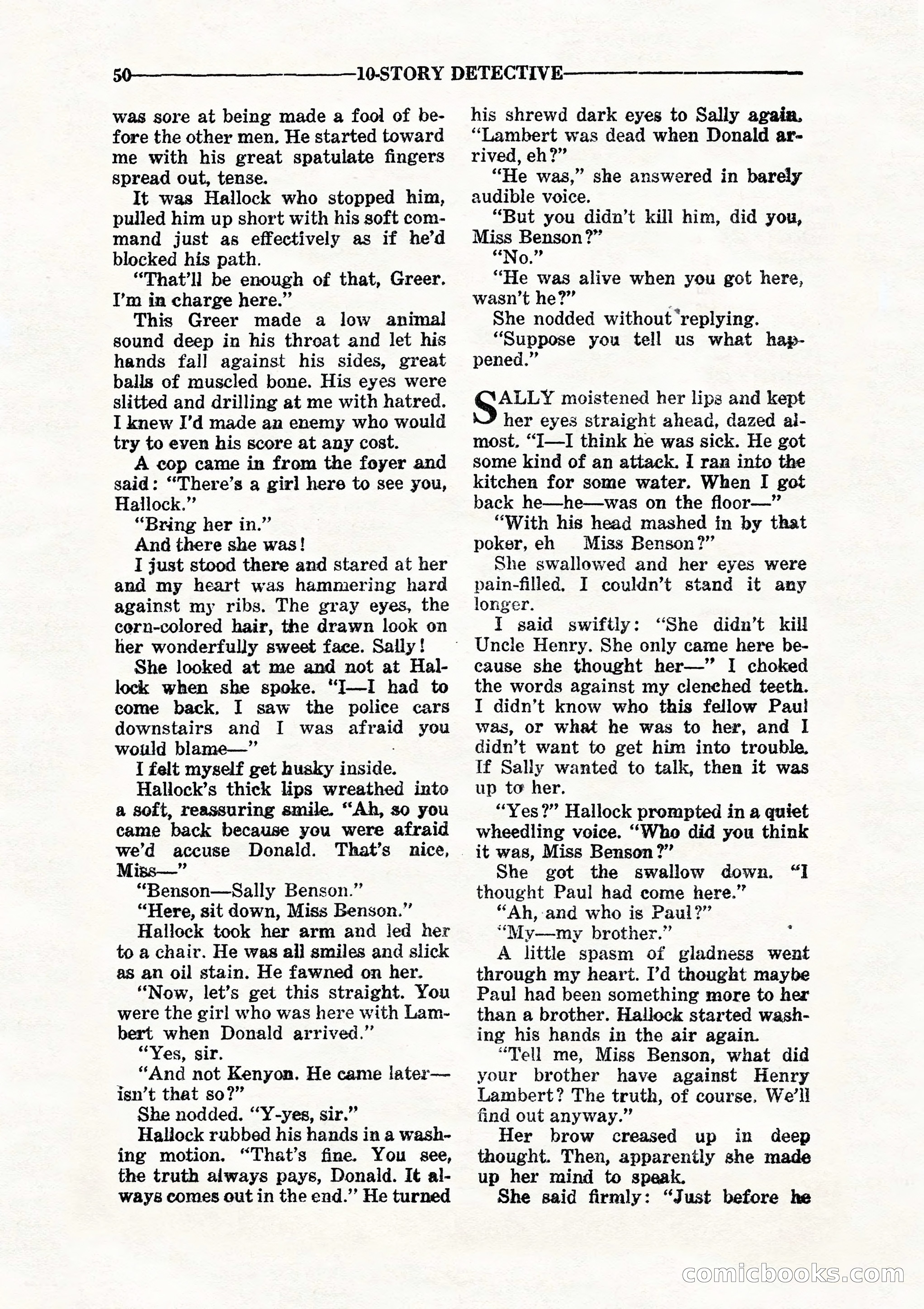 10-Story Detective, July 1942 — page 52 of 116