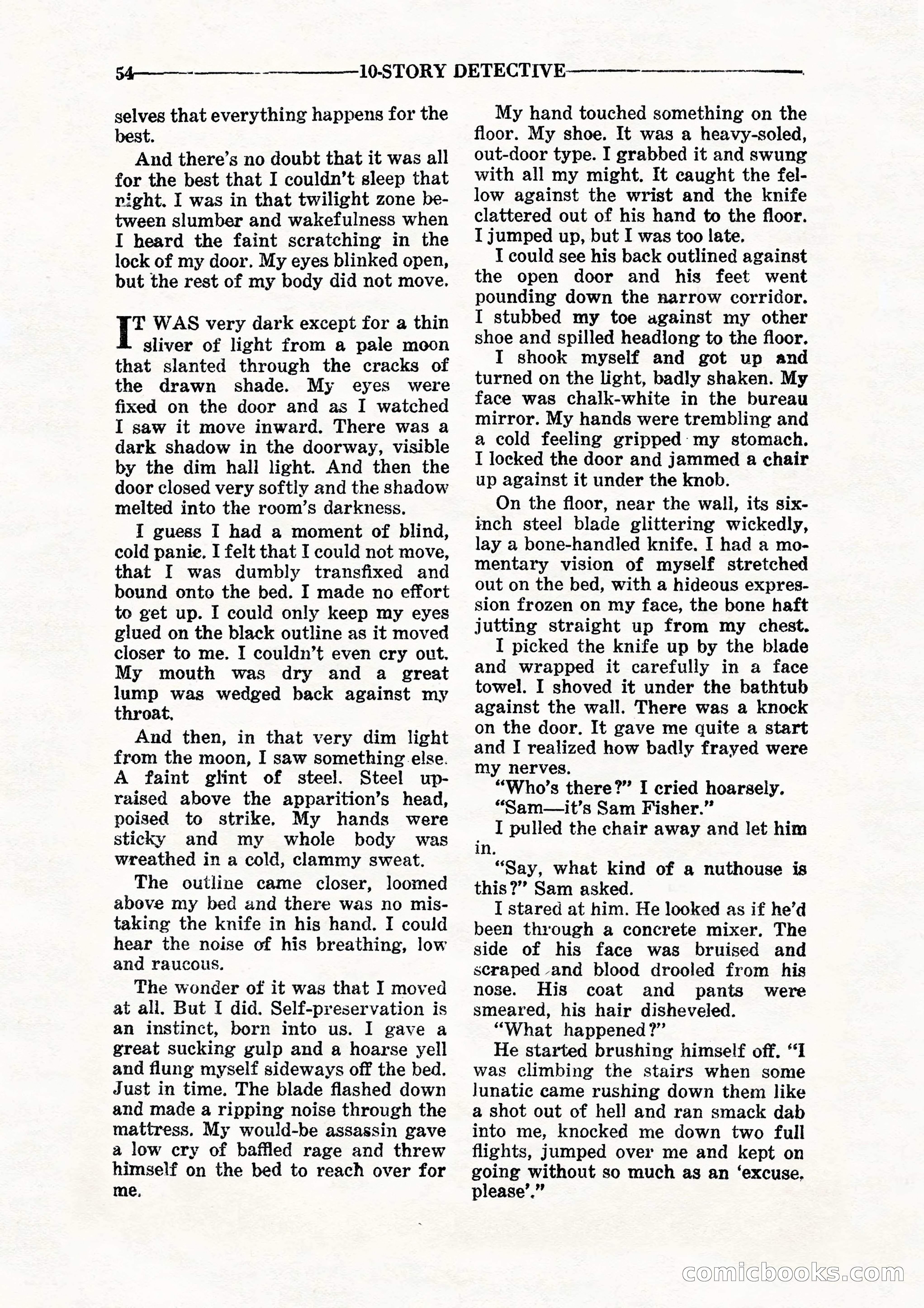 10-Story Detective, July 1942 — page 56 of 116