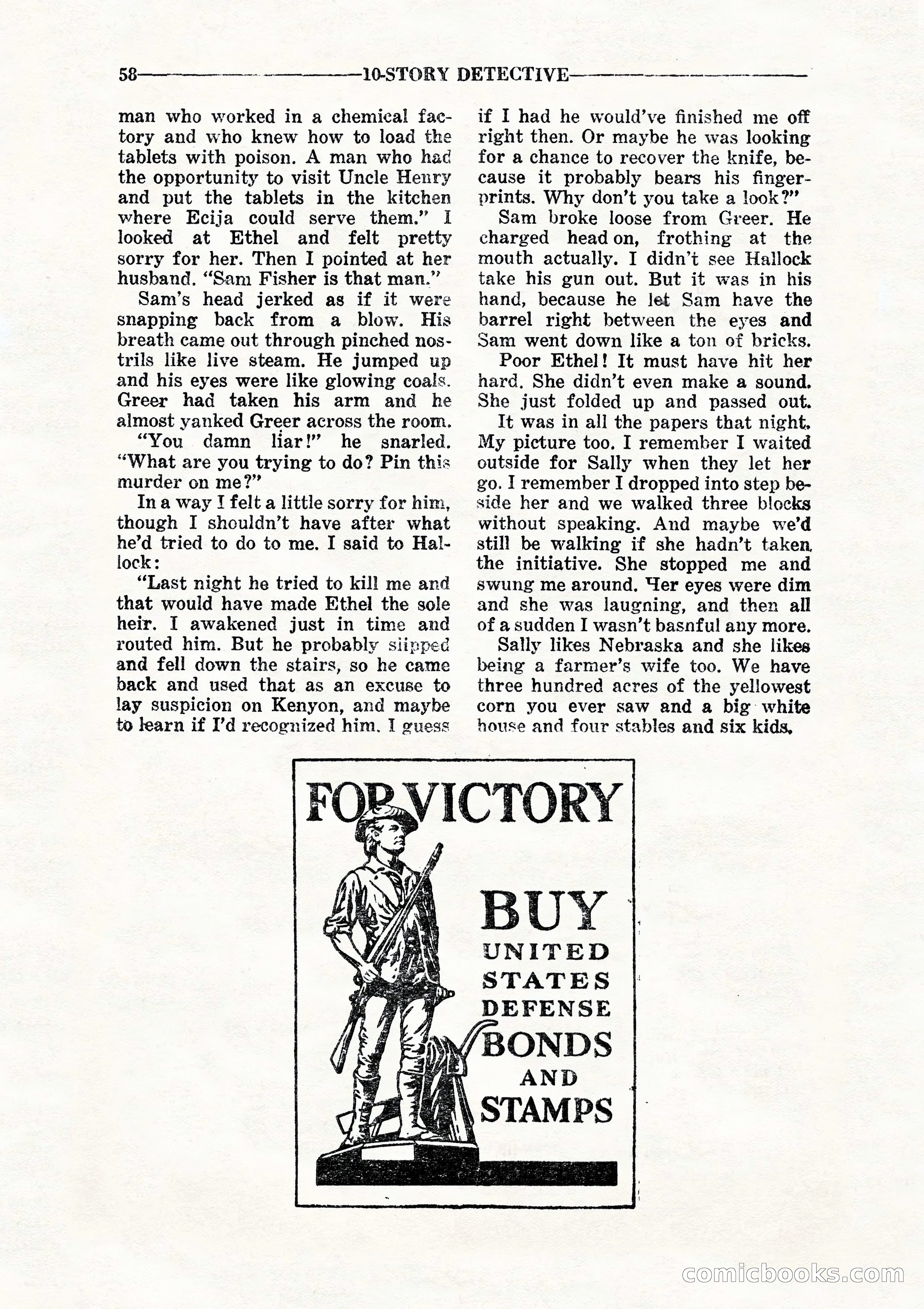 10-Story Detective, July 1942 — page 60 of 116