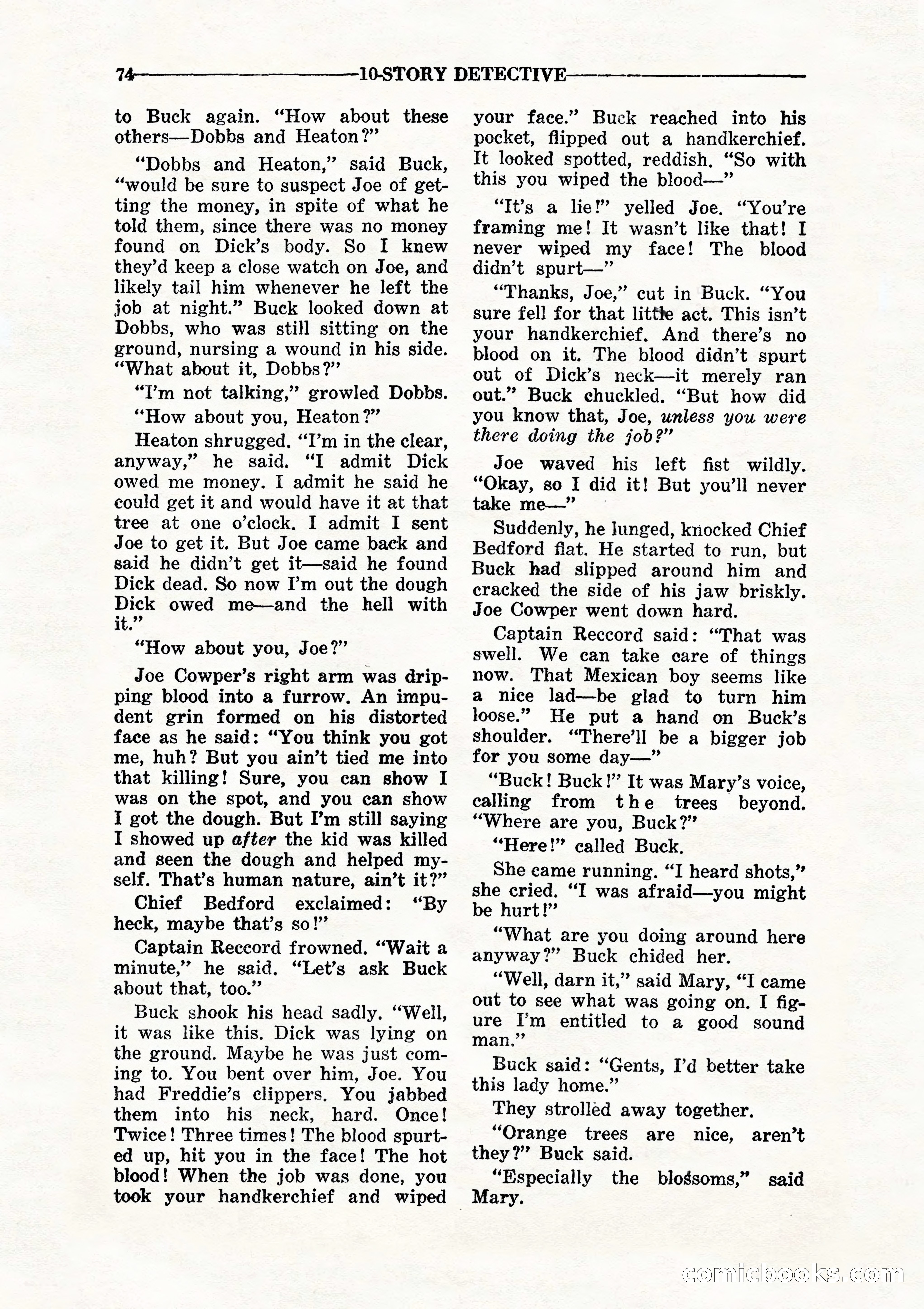 10-Story Detective, July 1942 — page 76 of 116