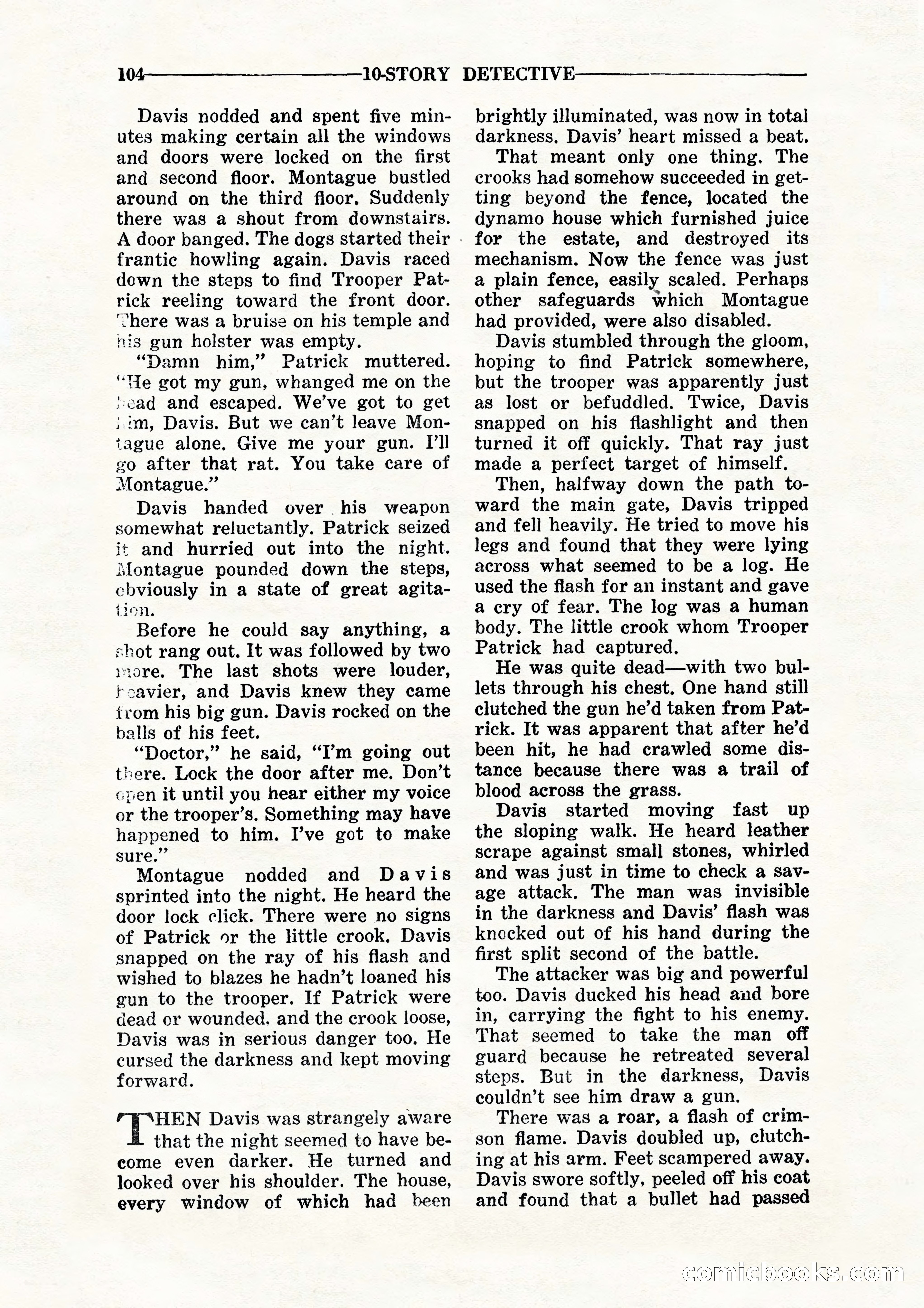 10-Story Detective, July 1942 — page 106 of 116