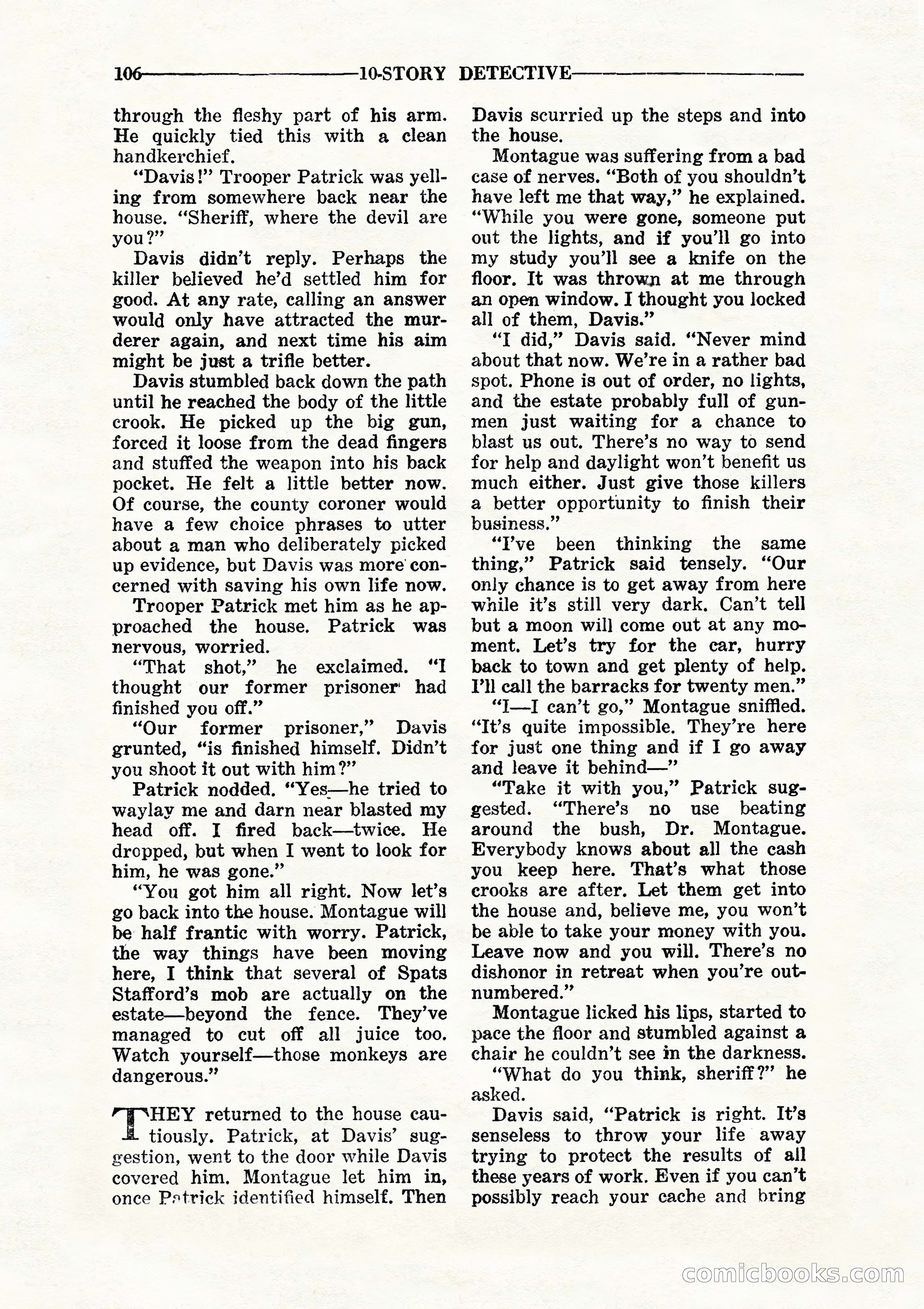 10-Story Detective, July 1942 — page 108 of 116