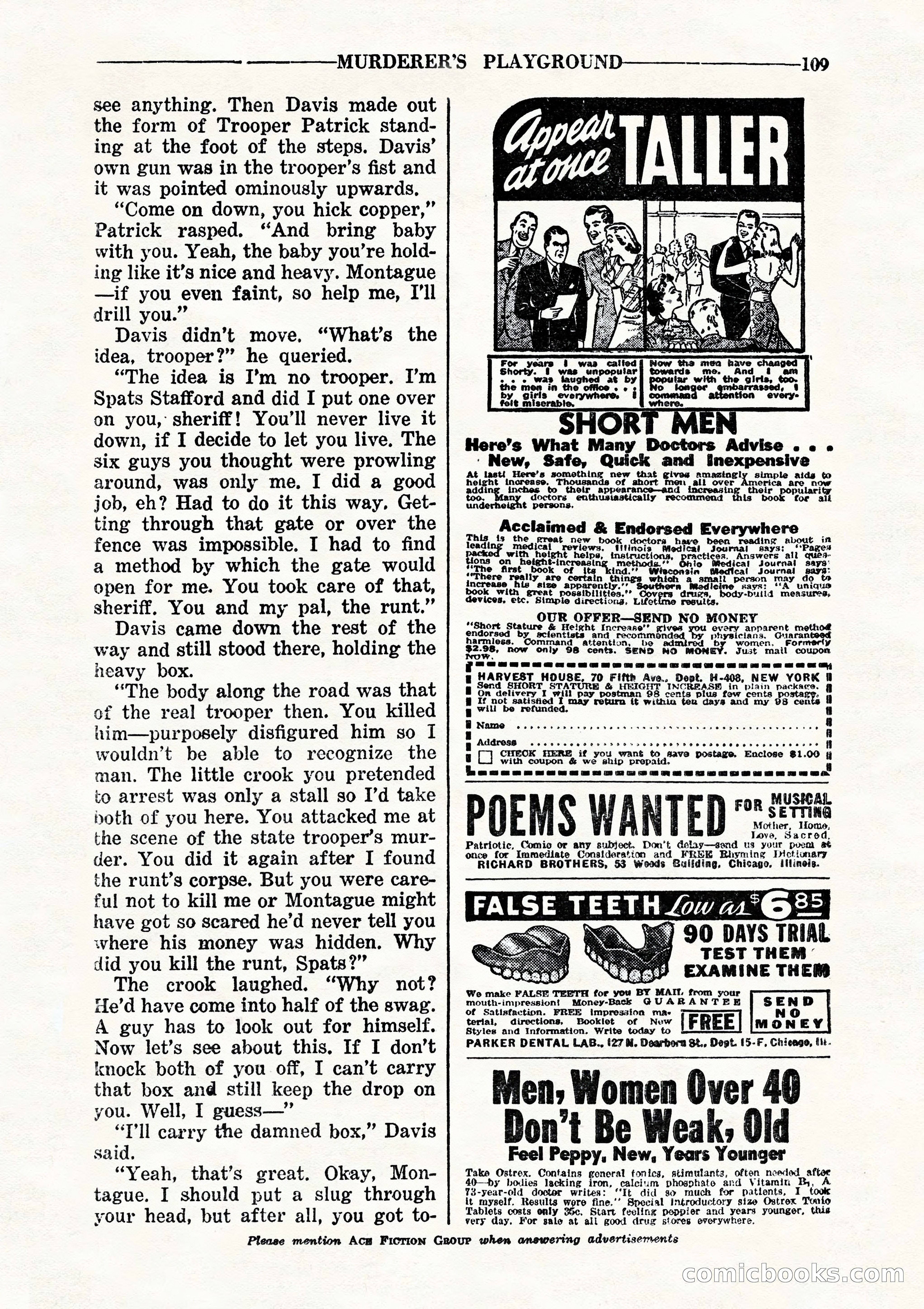 10-Story Detective, July 1942 — page 111 of 116