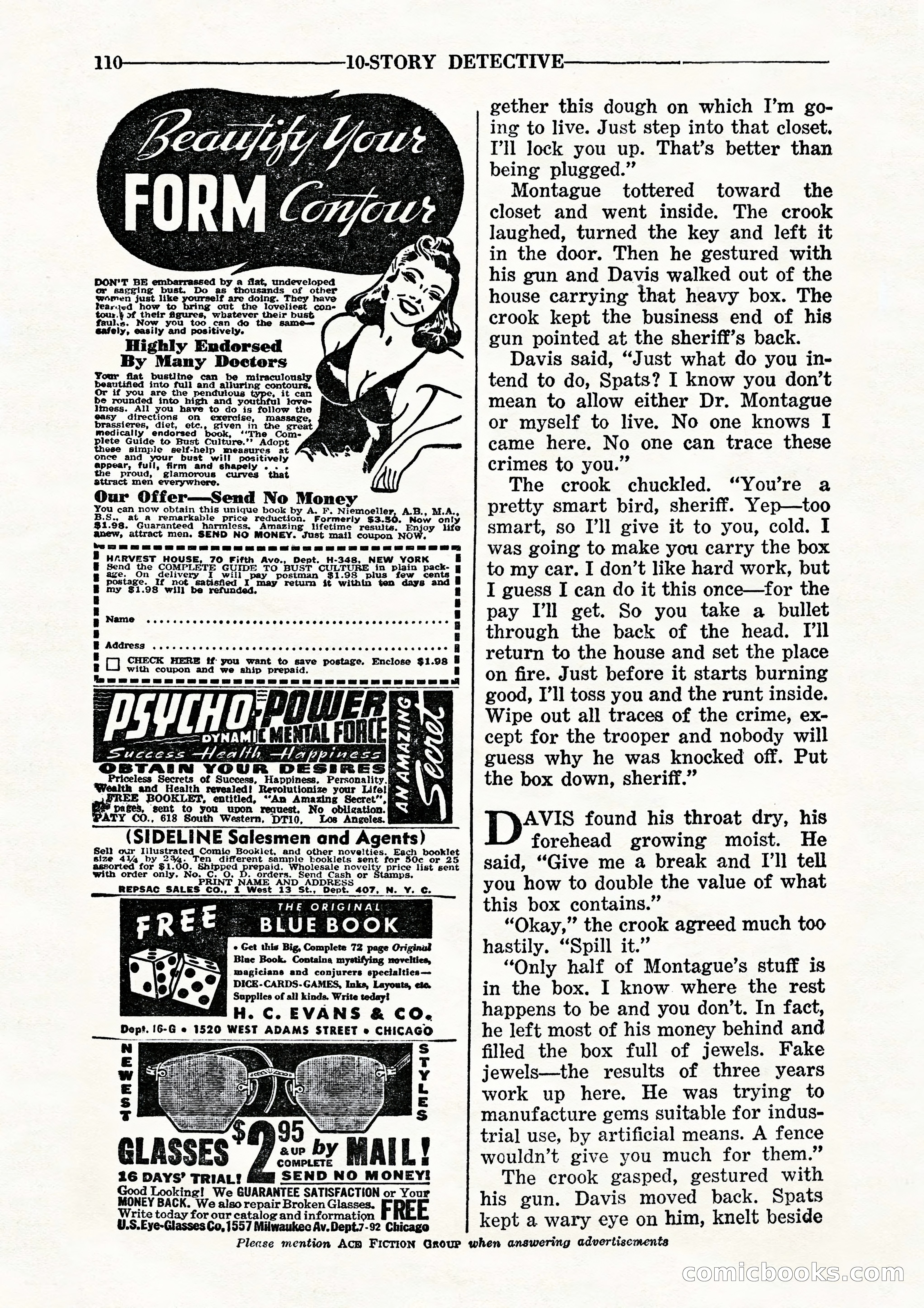 10-Story Detective, July 1942 — page 112 of 116