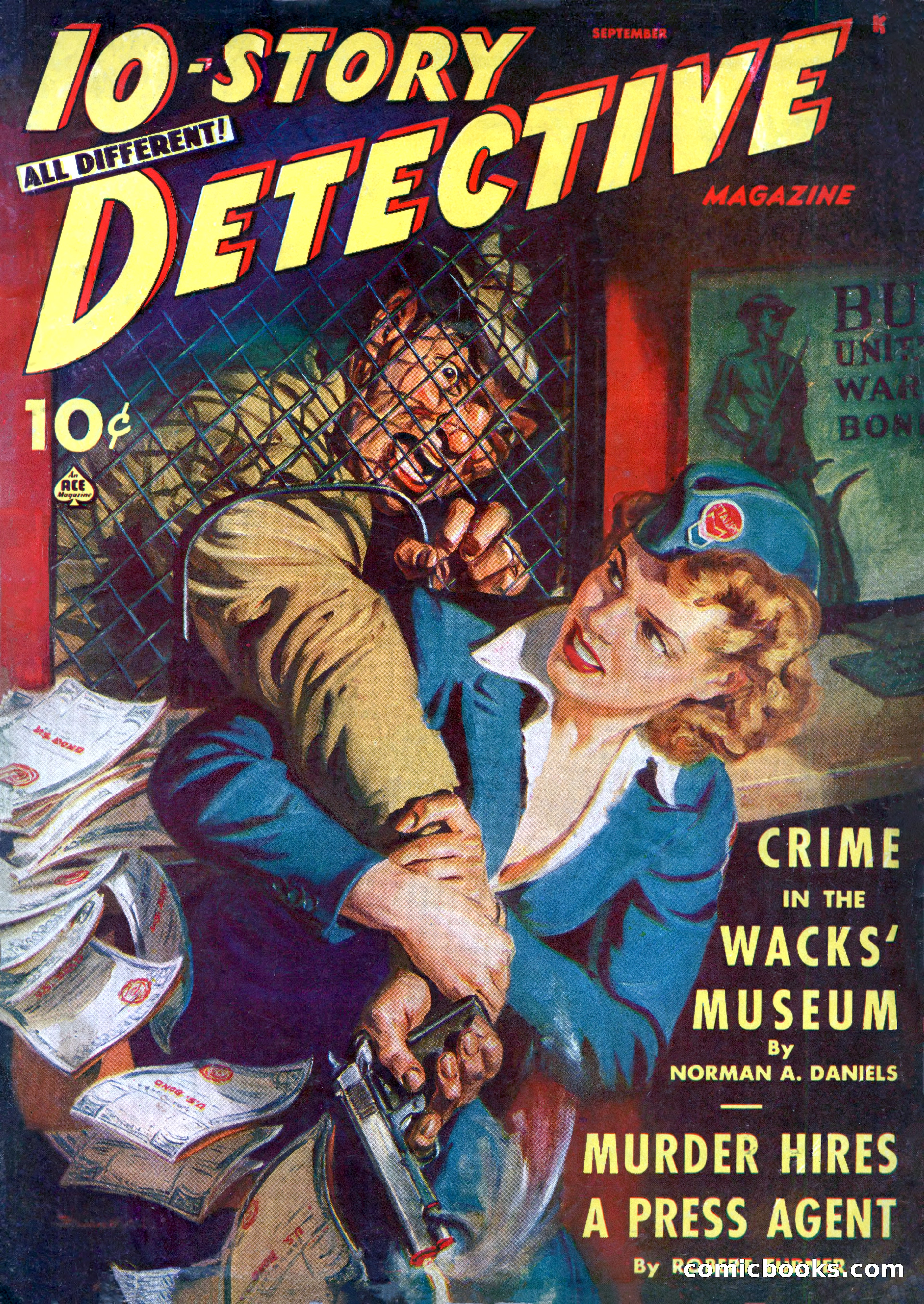 10-Story Detective Magazine Cover — page 1 of 116