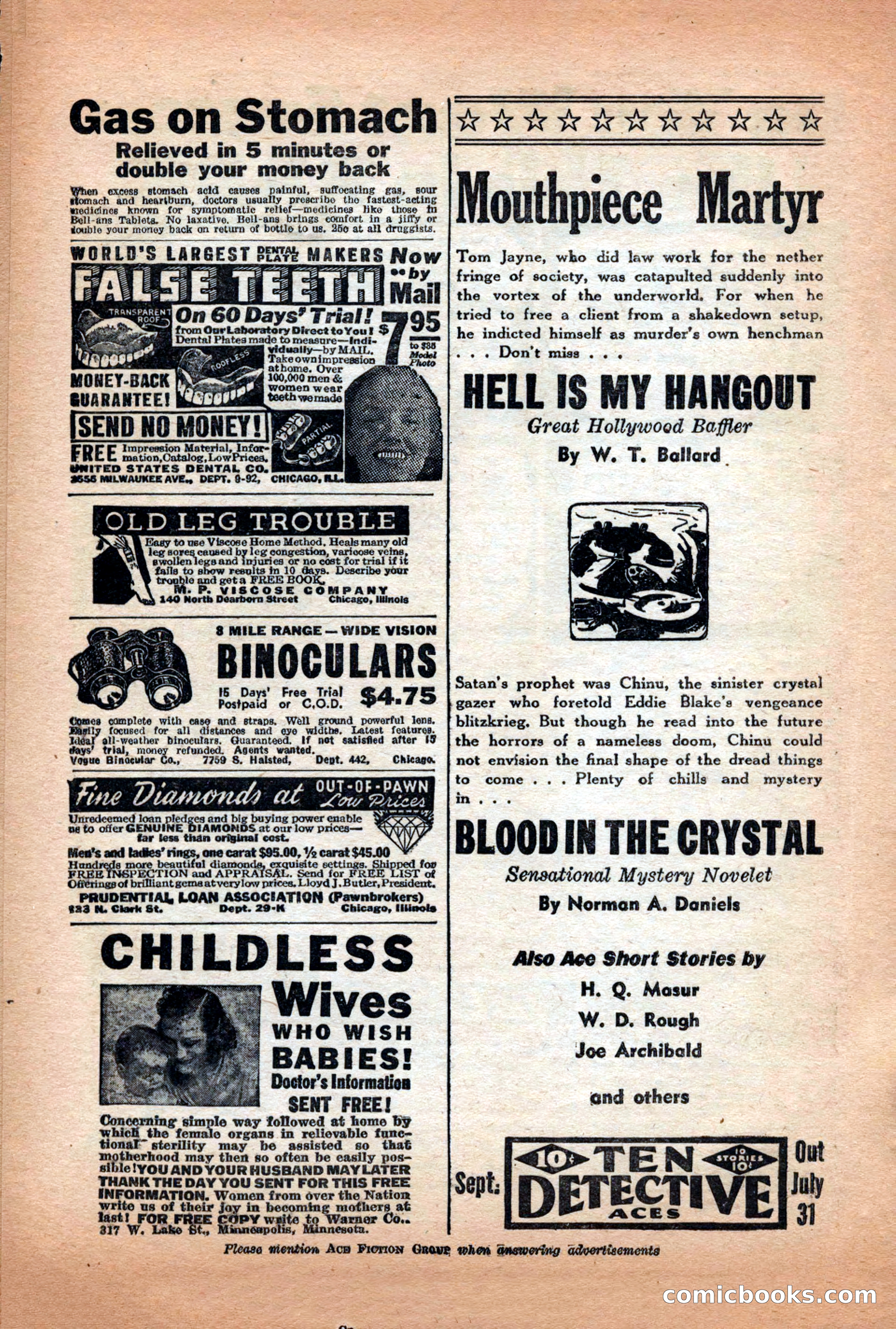 10-Story Detective Magazine Cover — page 6 of 116