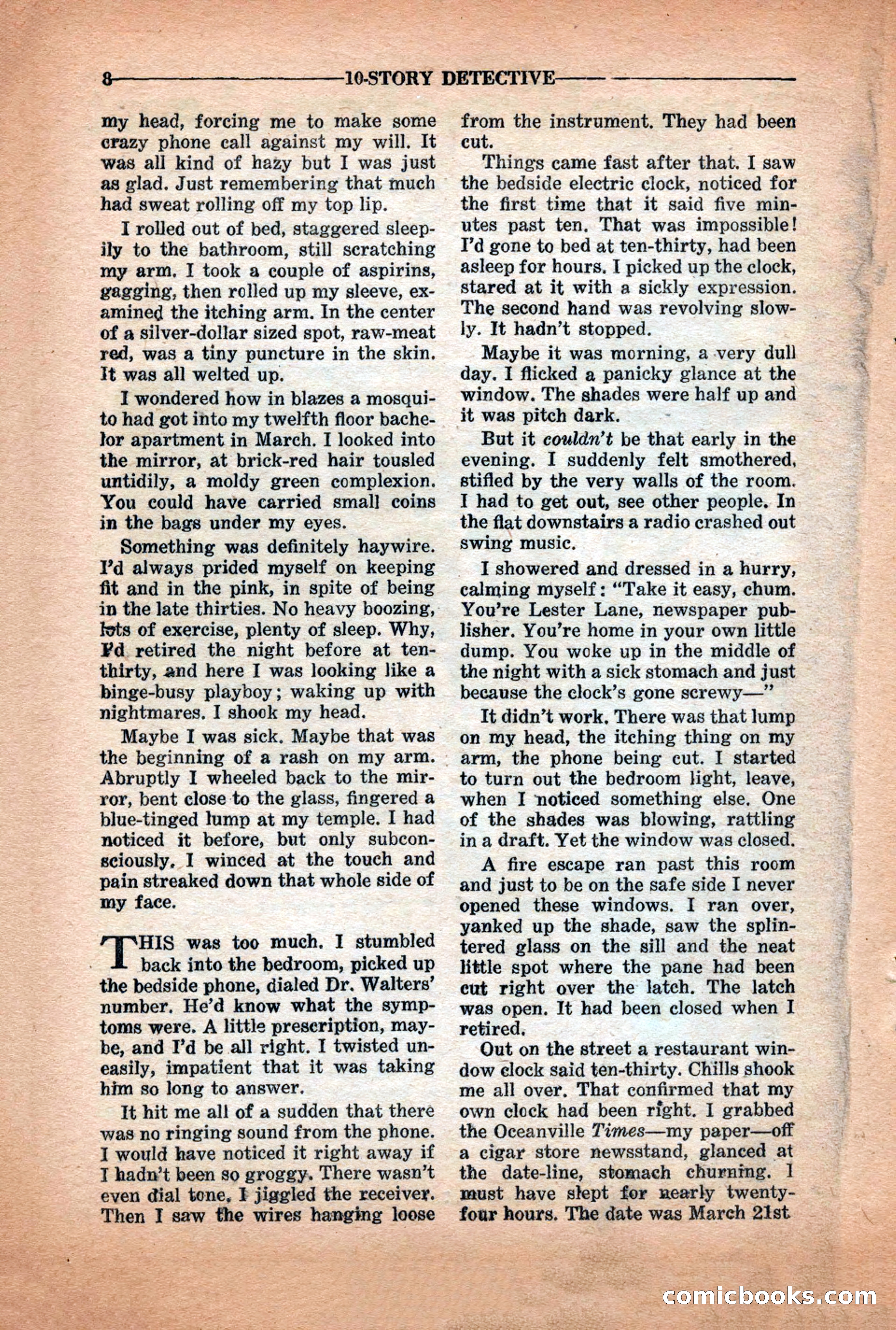 10-Story Detective Magazine Cover — page 10 of 116