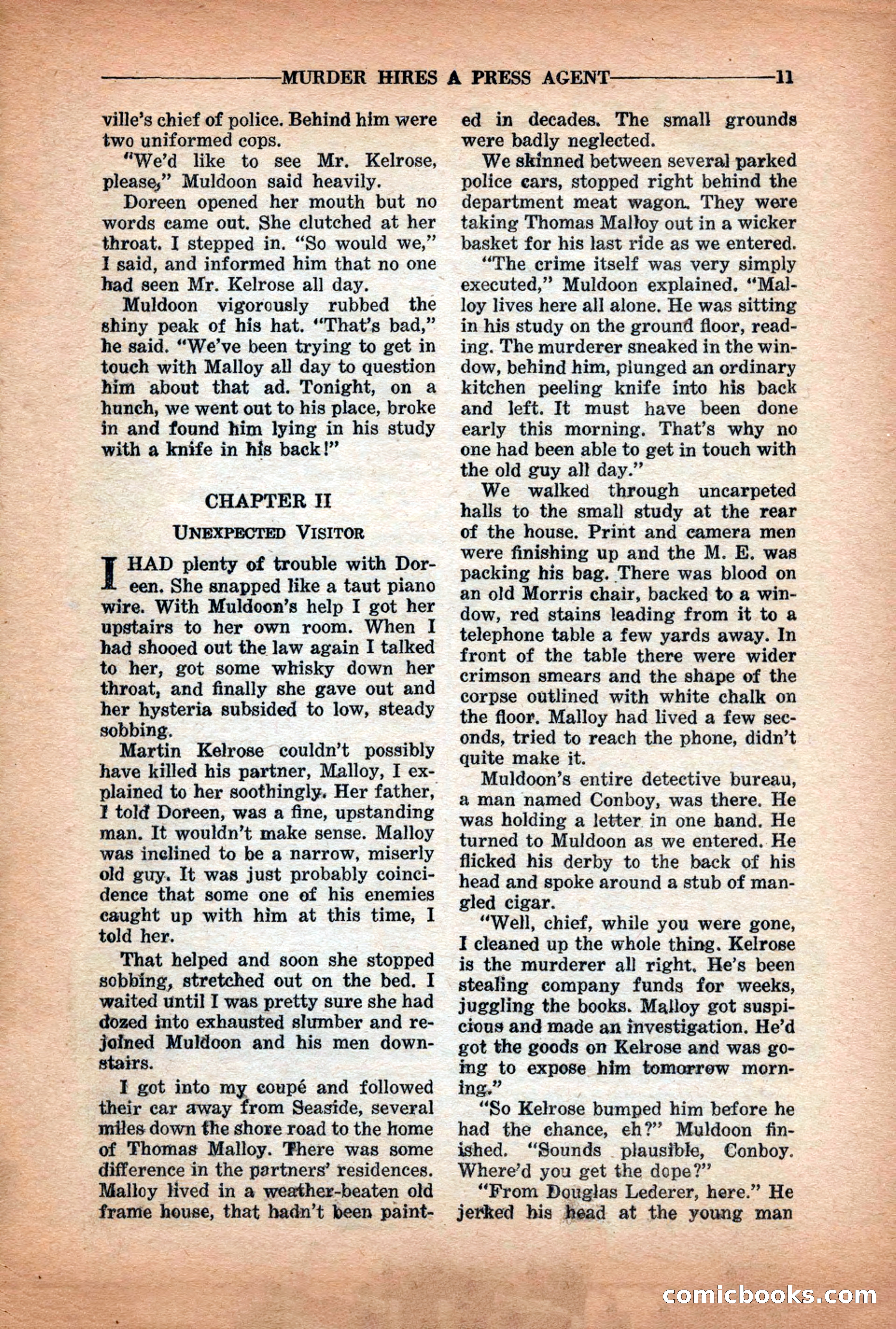 10-Story Detective Magazine Cover — page 13 of 116