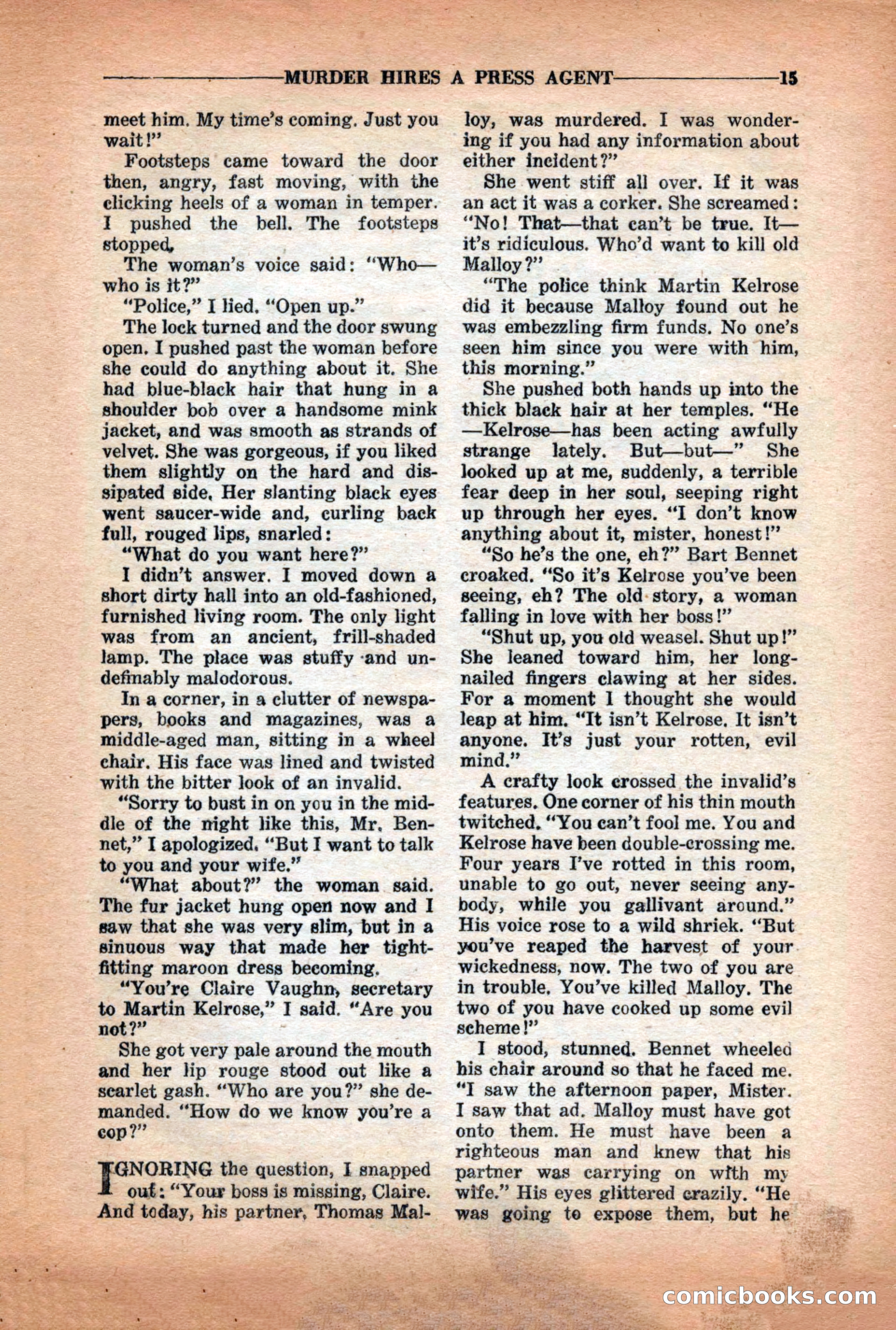 10-Story Detective Magazine Cover — page 17 of 116