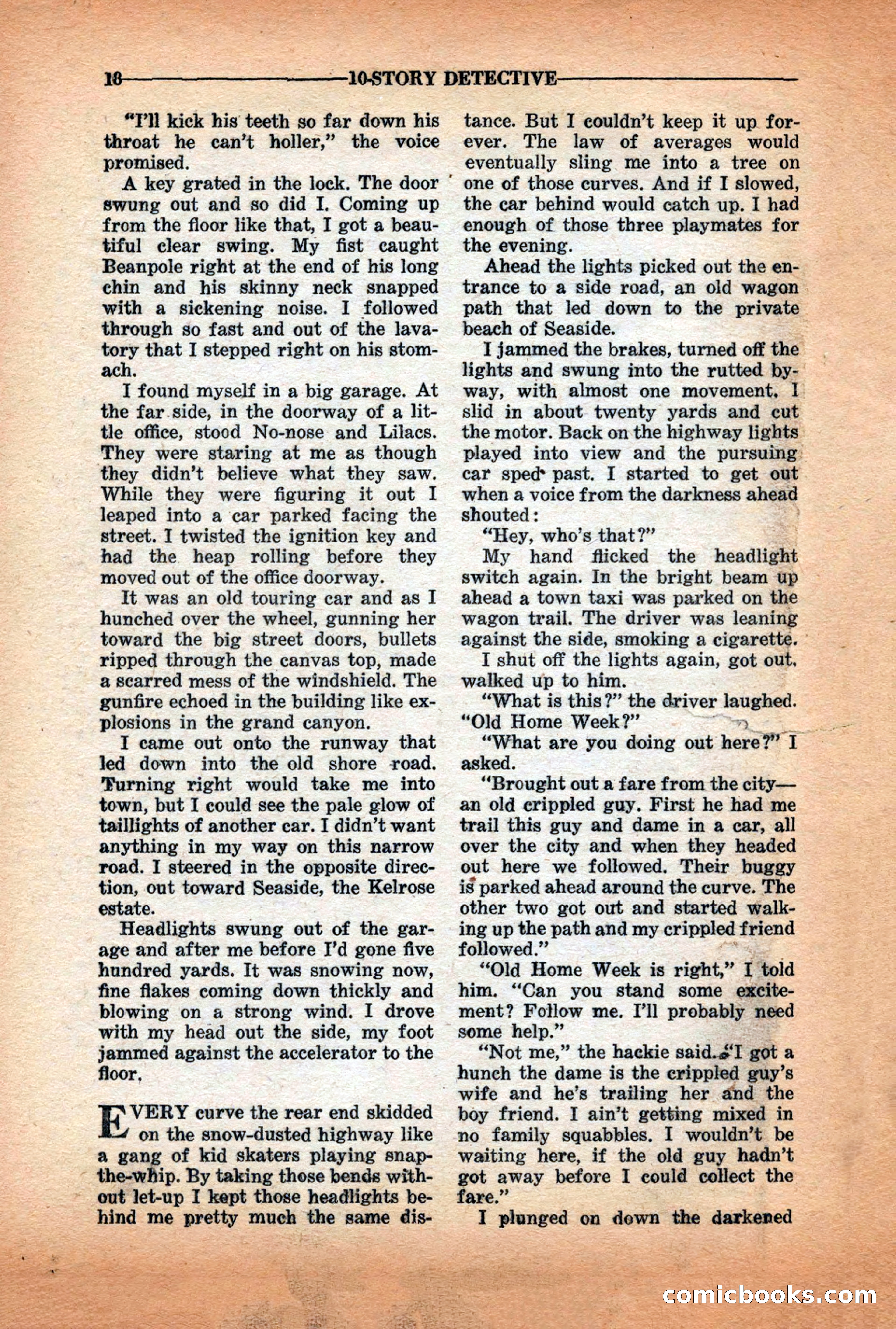 10-Story Detective Magazine Cover — page 20 of 116