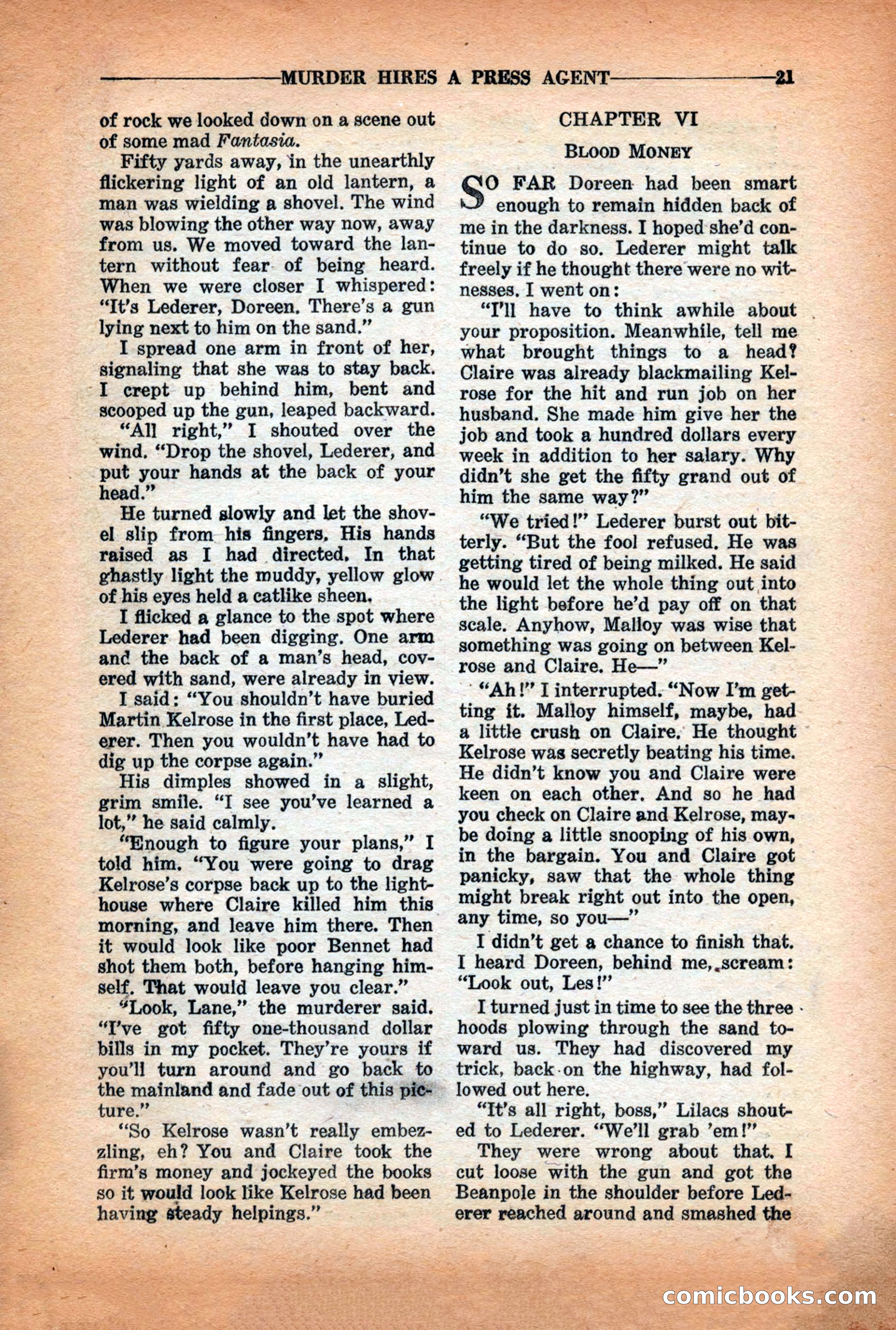 10-Story Detective Magazine Cover — page 23 of 116