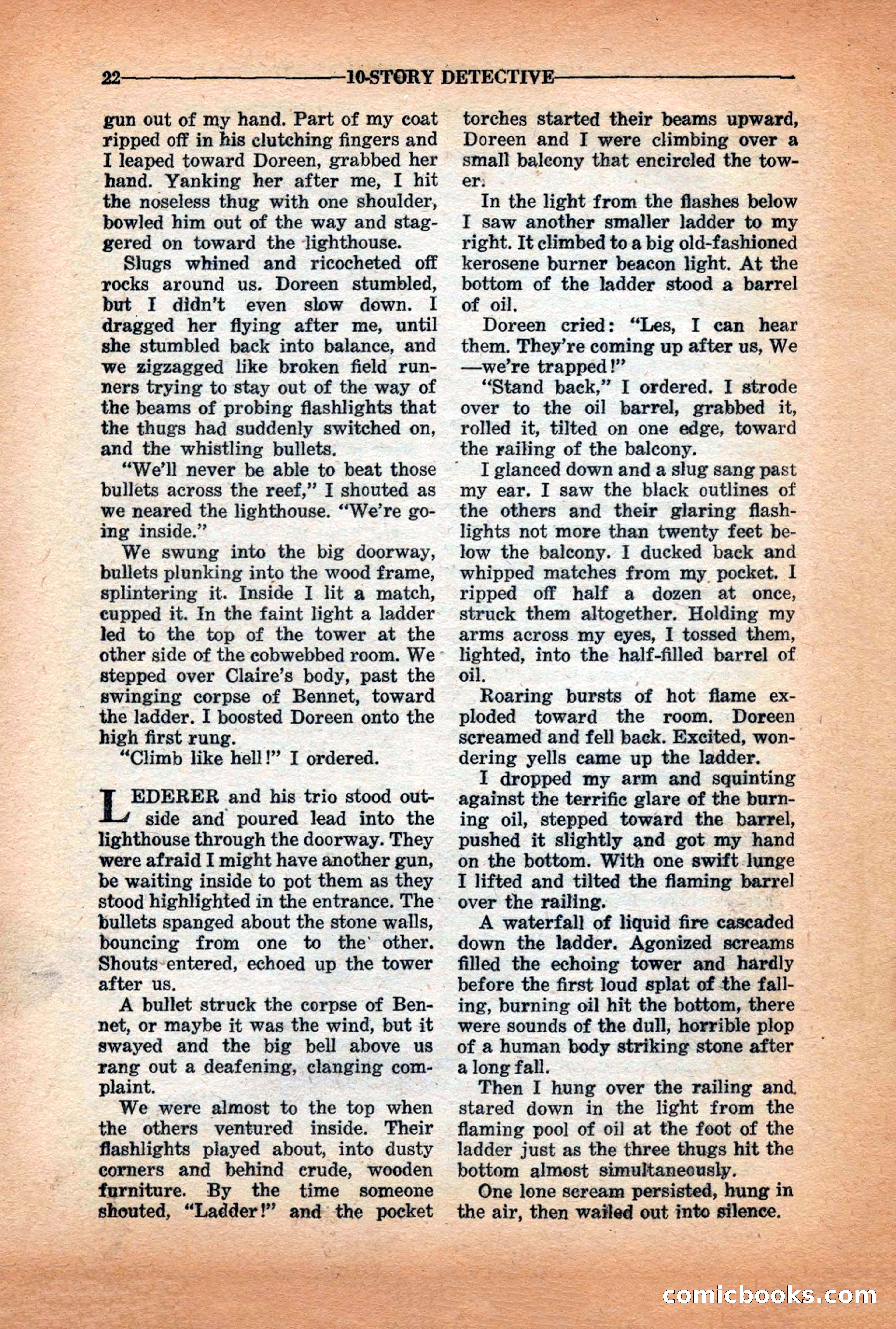 10-Story Detective Magazine Cover — page 24 of 116