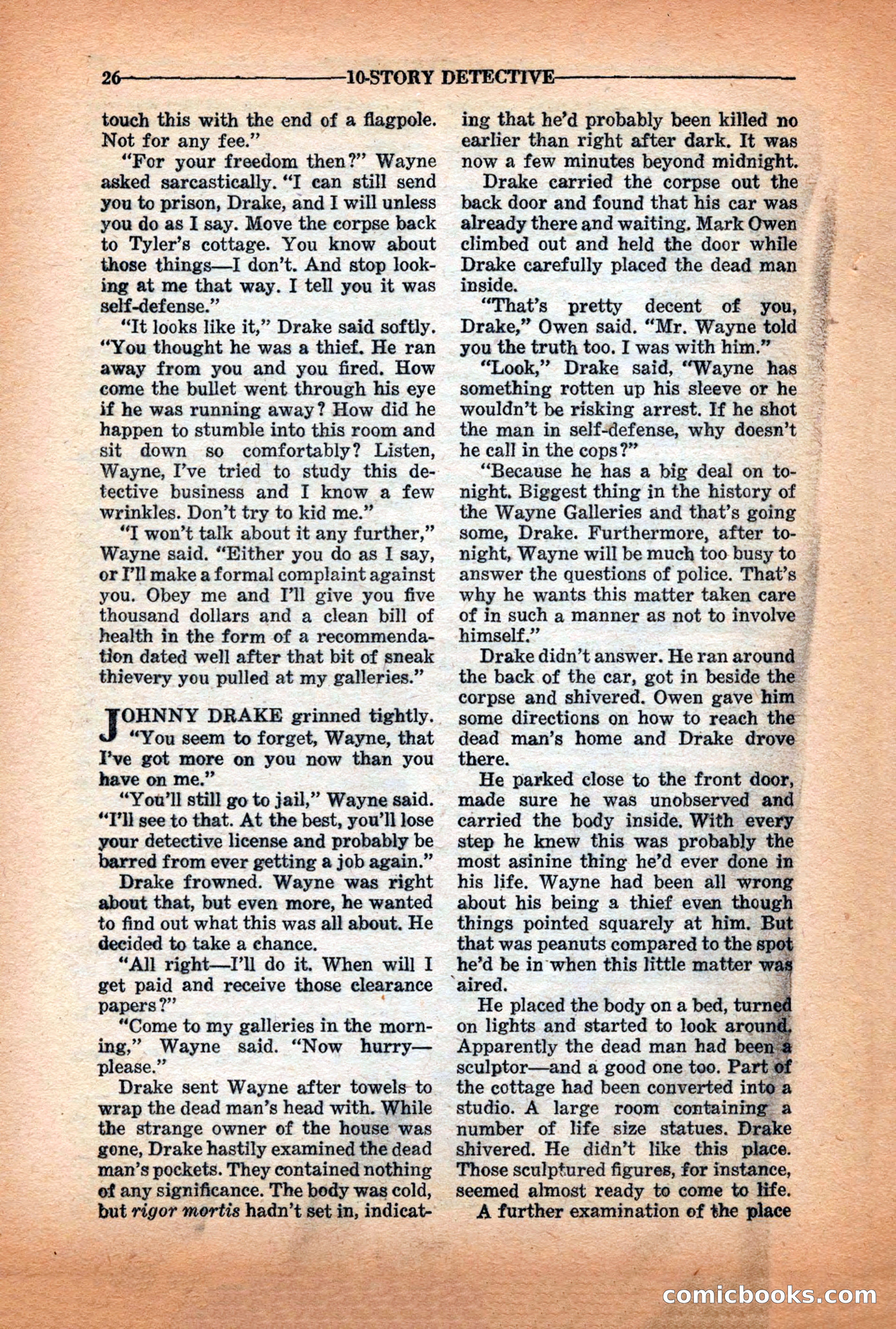 10-Story Detective Magazine Cover — page 28 of 116