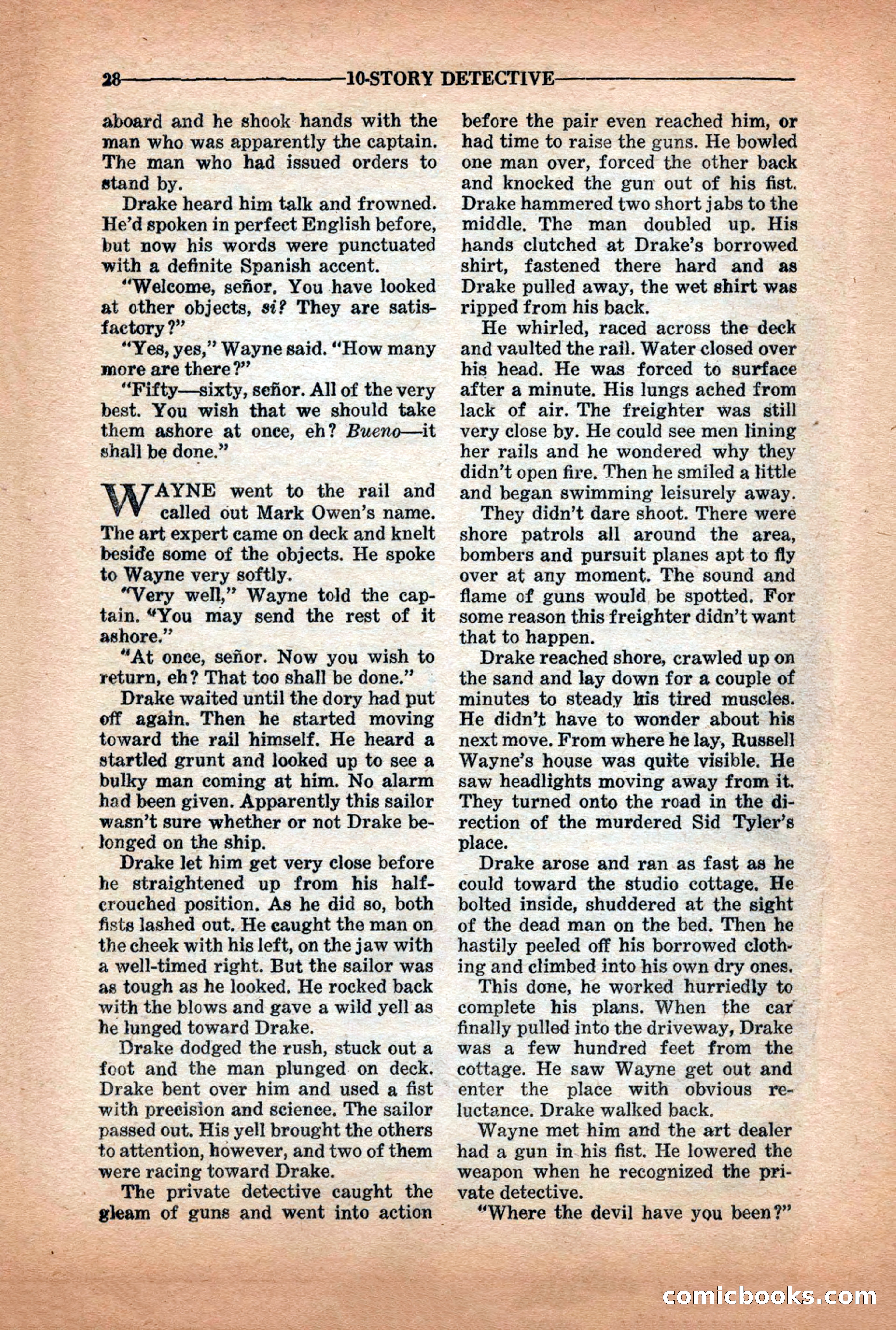 10-Story Detective Magazine Cover — page 30 of 116