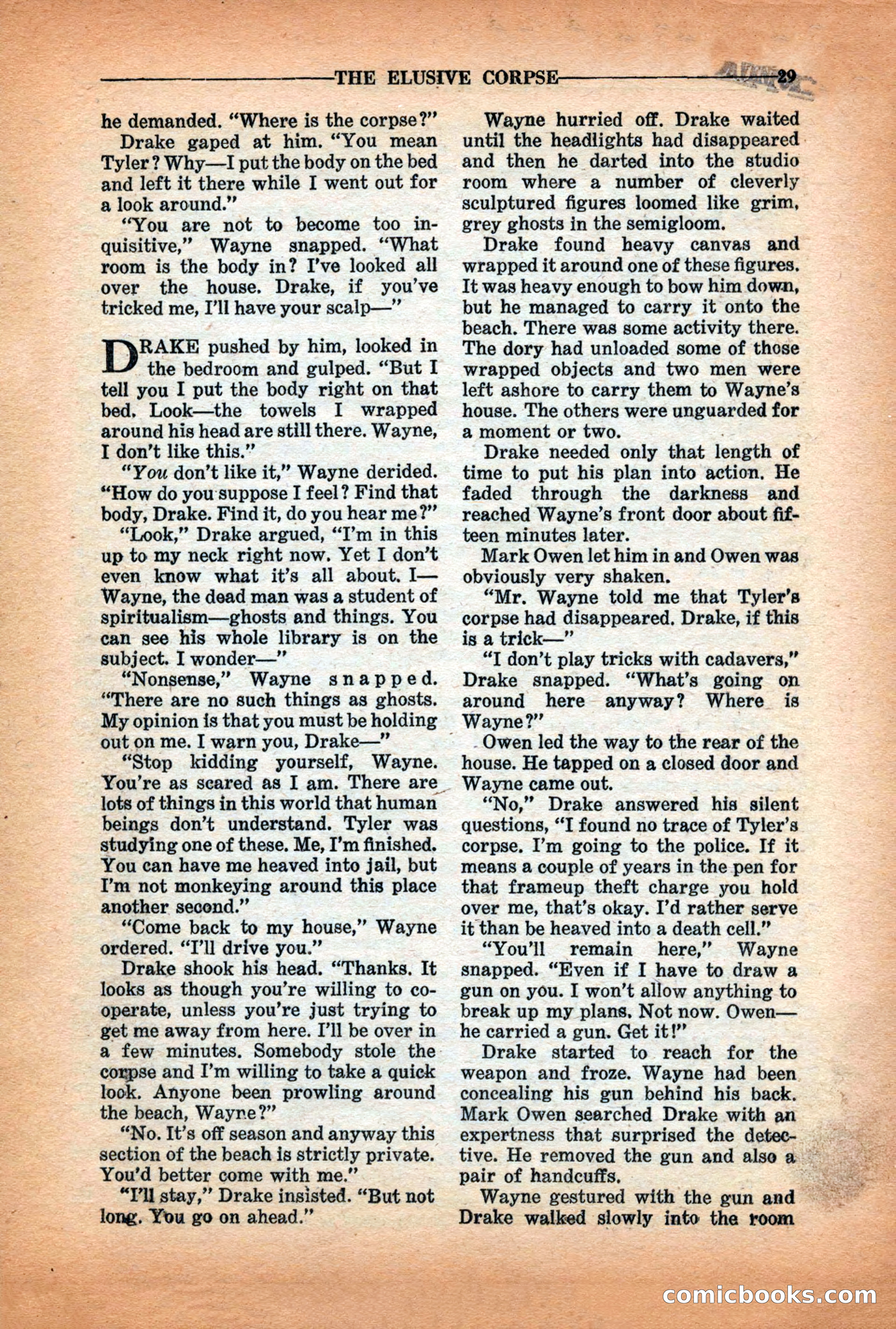 10-Story Detective Magazine Cover — page 31 of 116