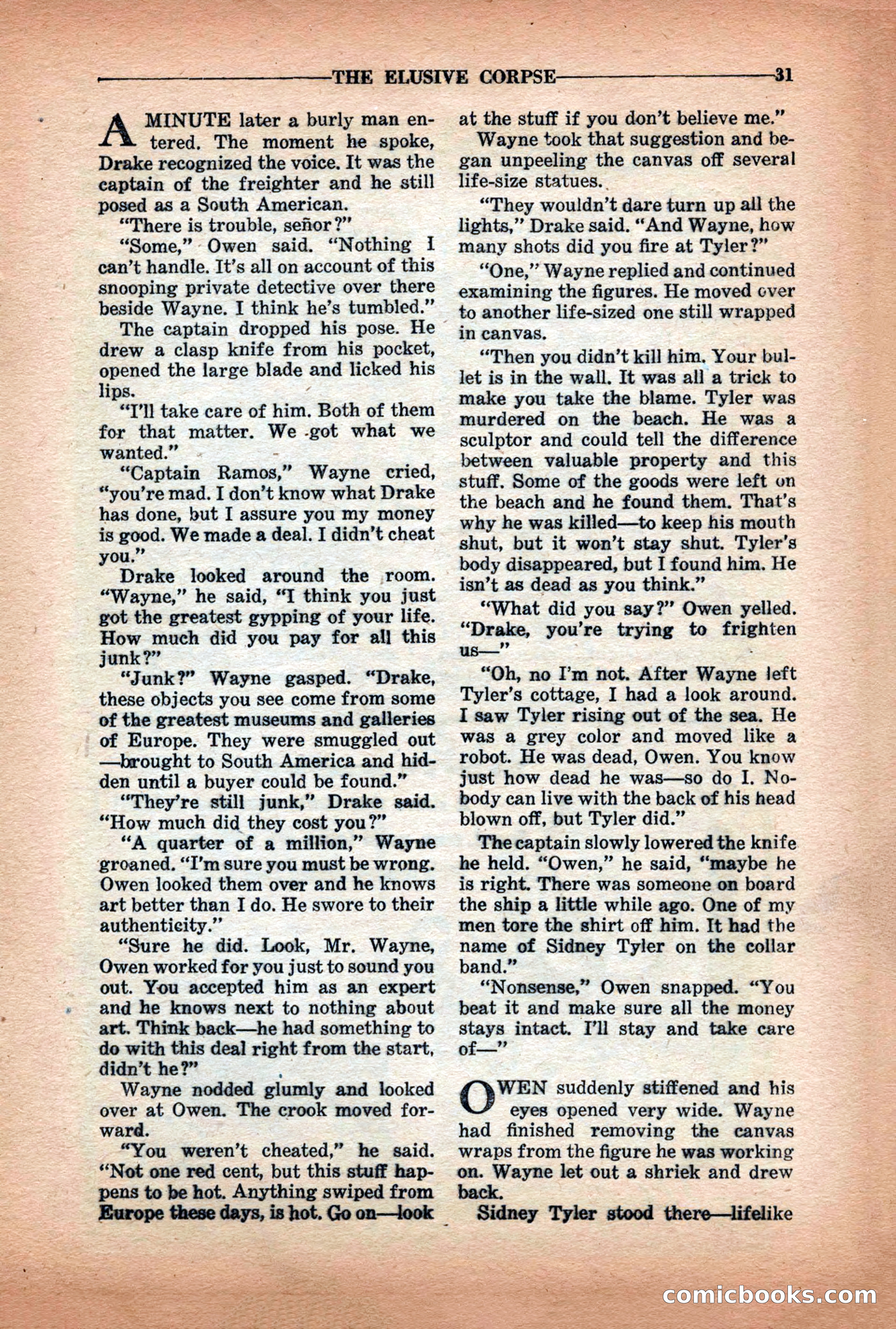 10-Story Detective Magazine Cover — page 33 of 116