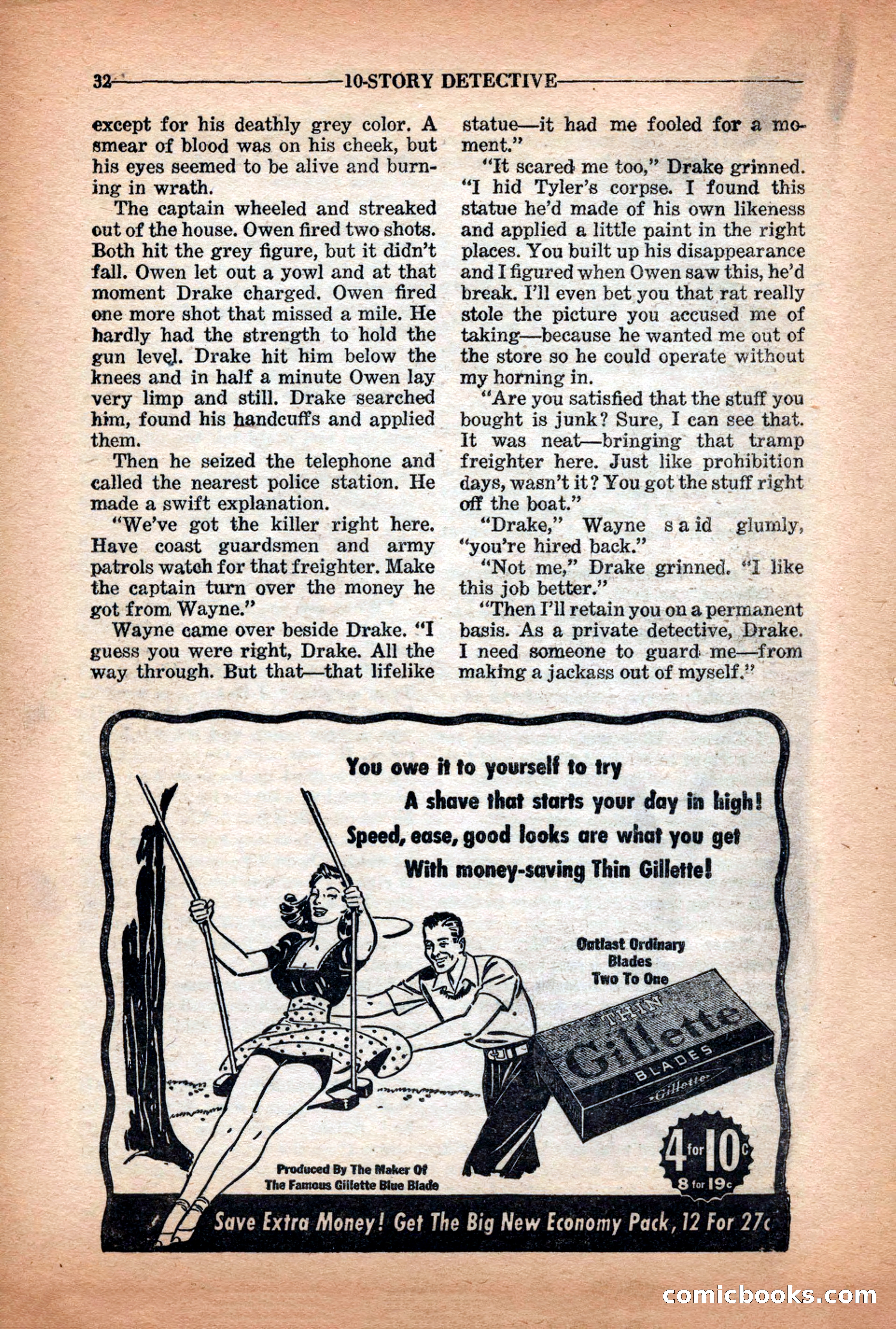10-Story Detective Magazine Cover — page 34 of 116