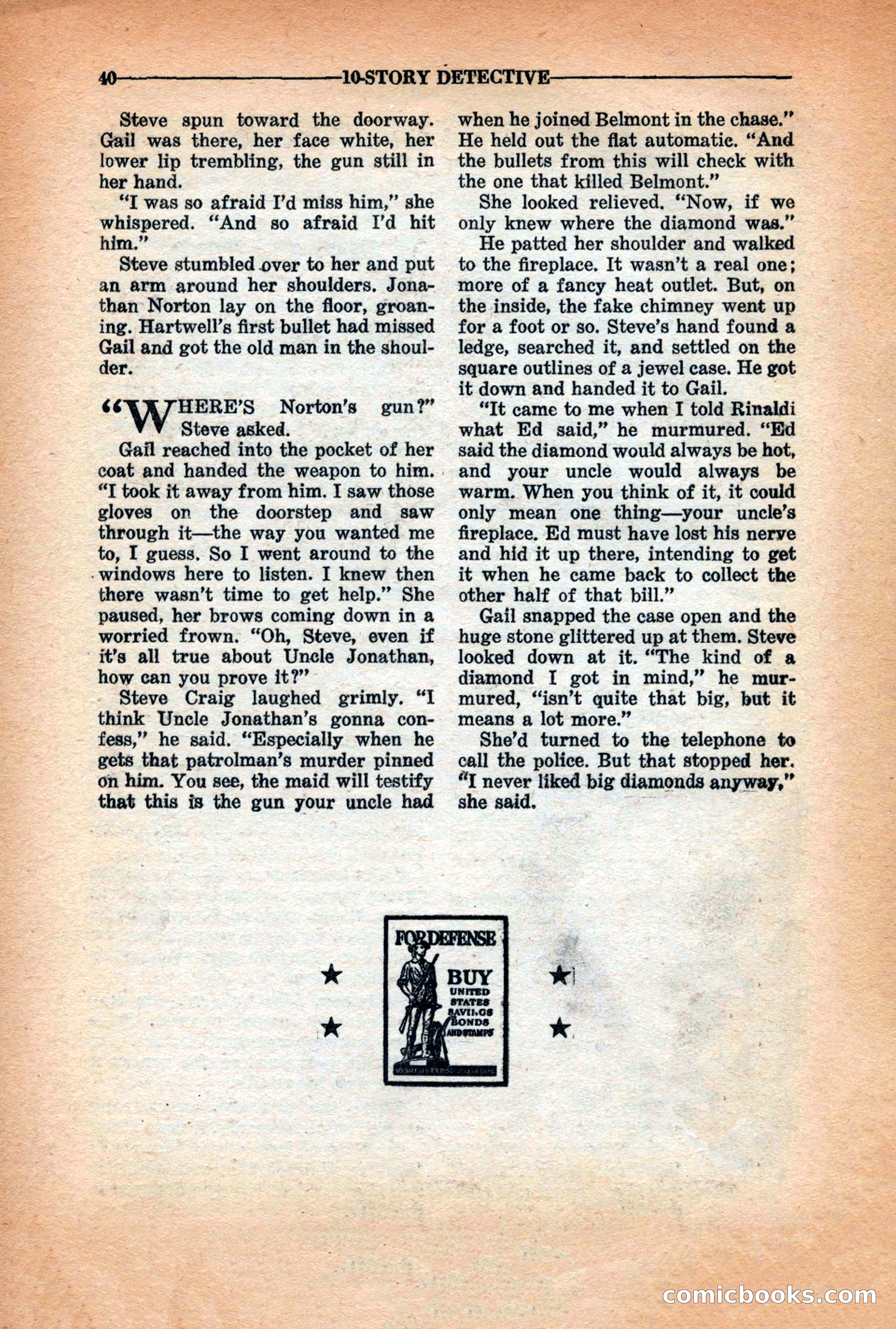 10-Story Detective Magazine Cover — page 42 of 116