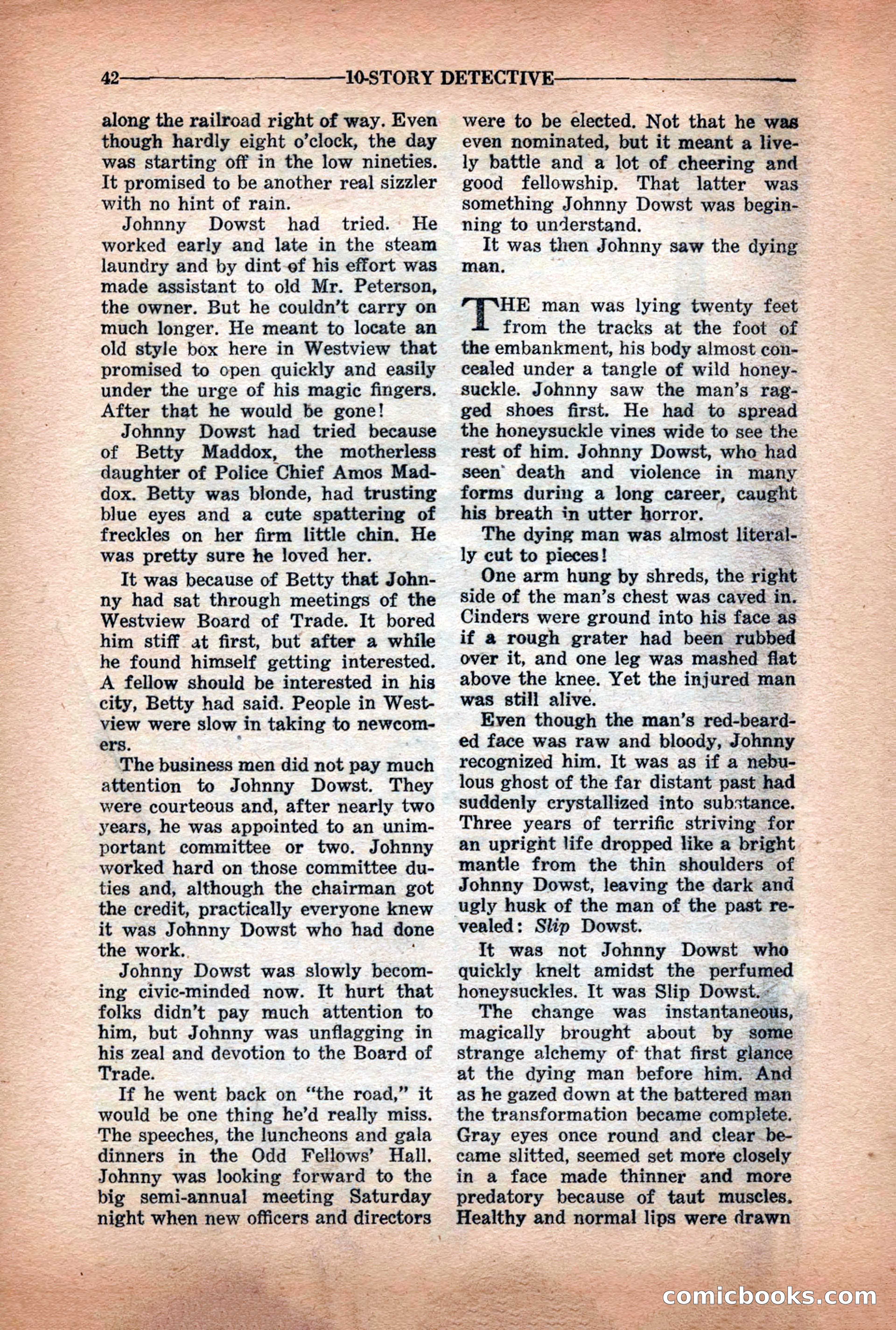 10-Story Detective Magazine Cover — page 44 of 116
