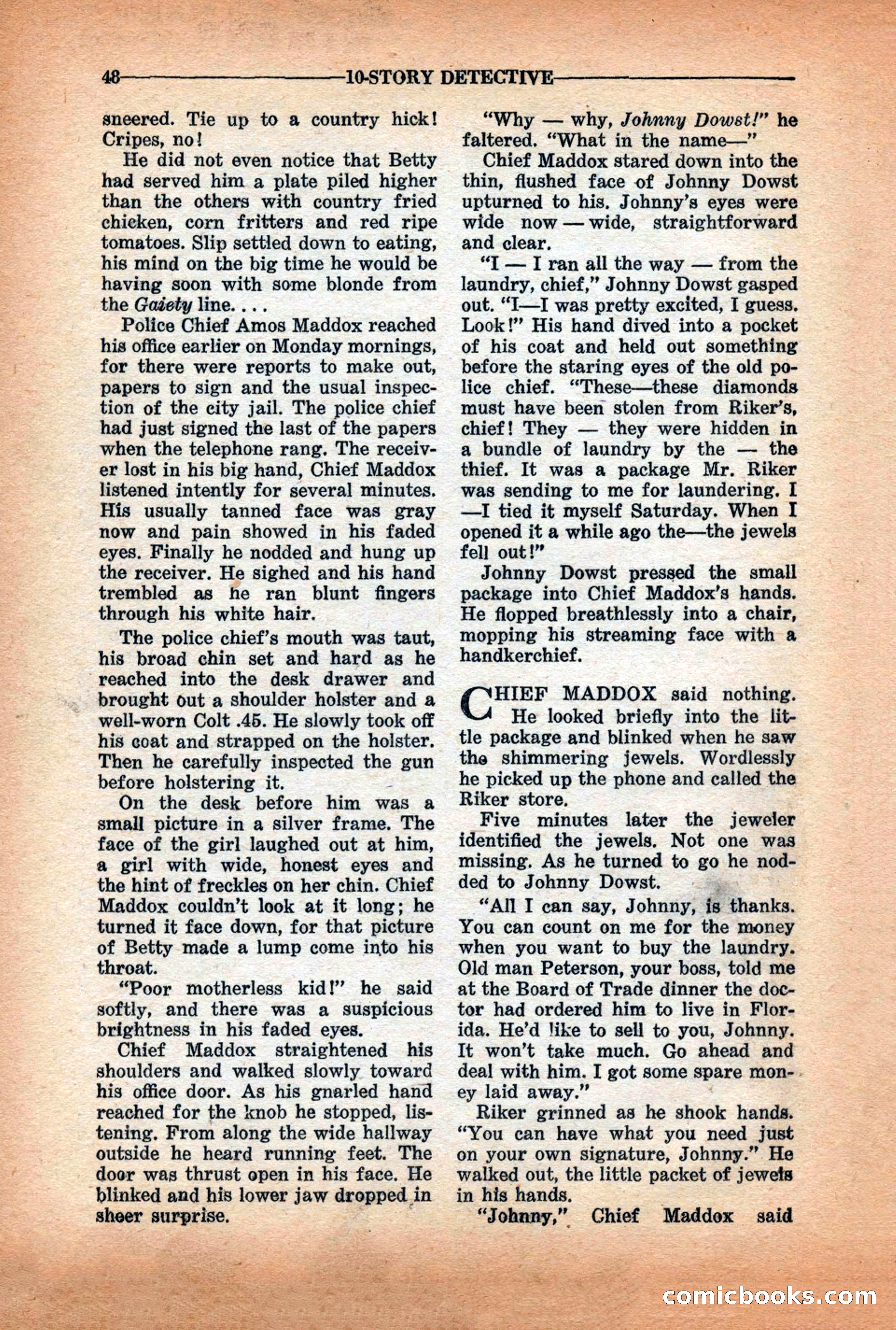 10-Story Detective Magazine Cover — page 50 of 116