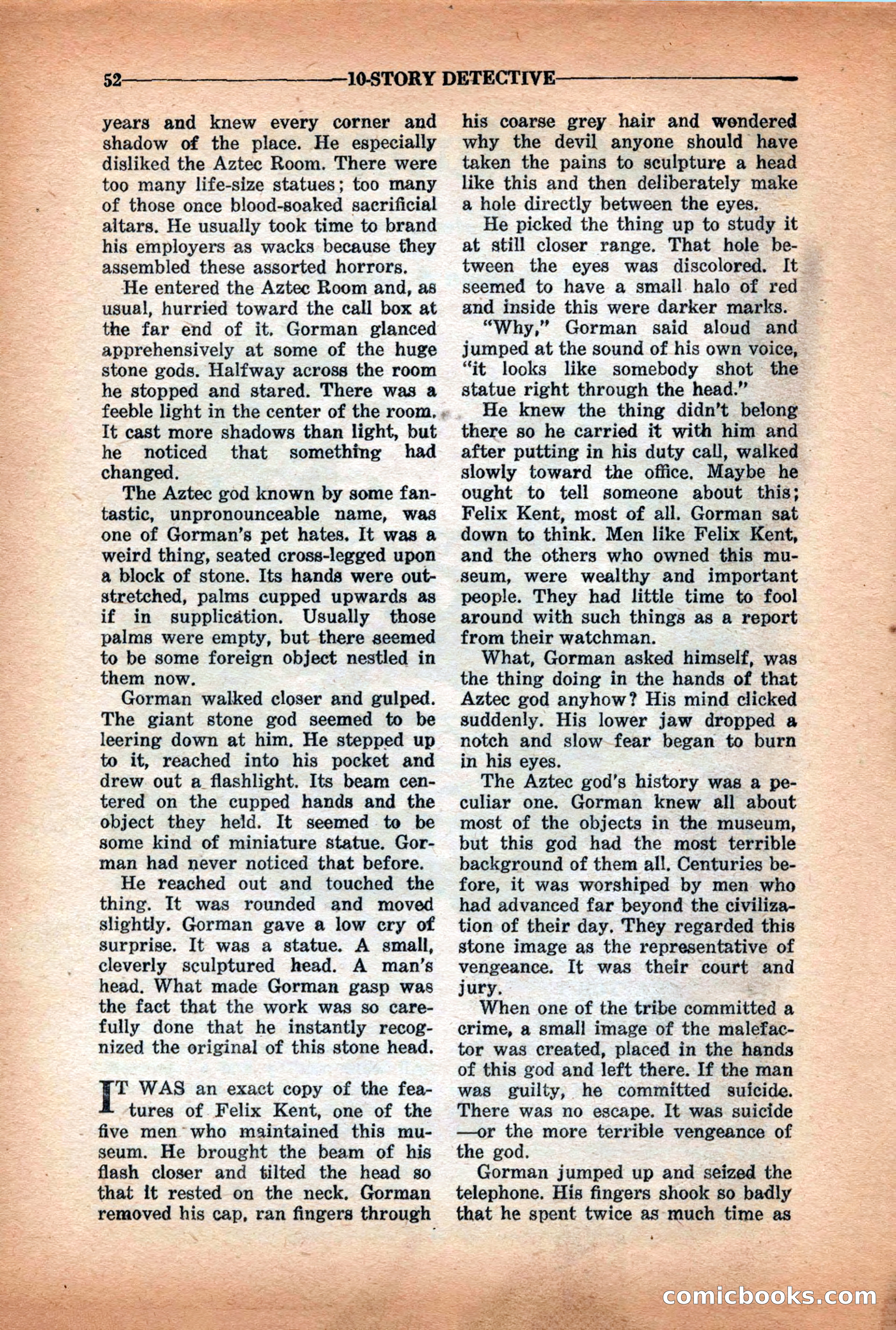 10-Story Detective Magazine Cover — page 54 of 116
