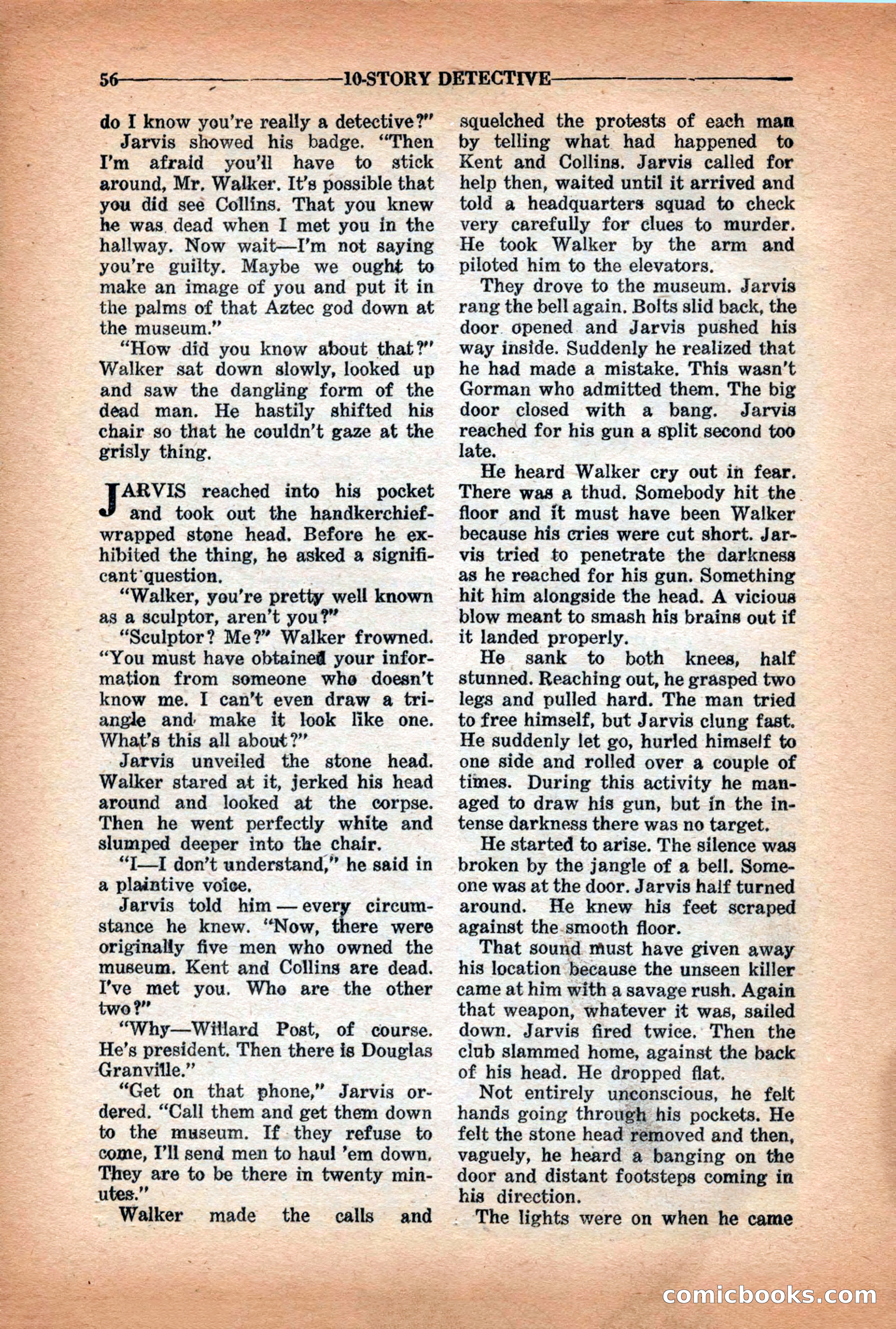 10-Story Detective Magazine Cover — page 58 of 116