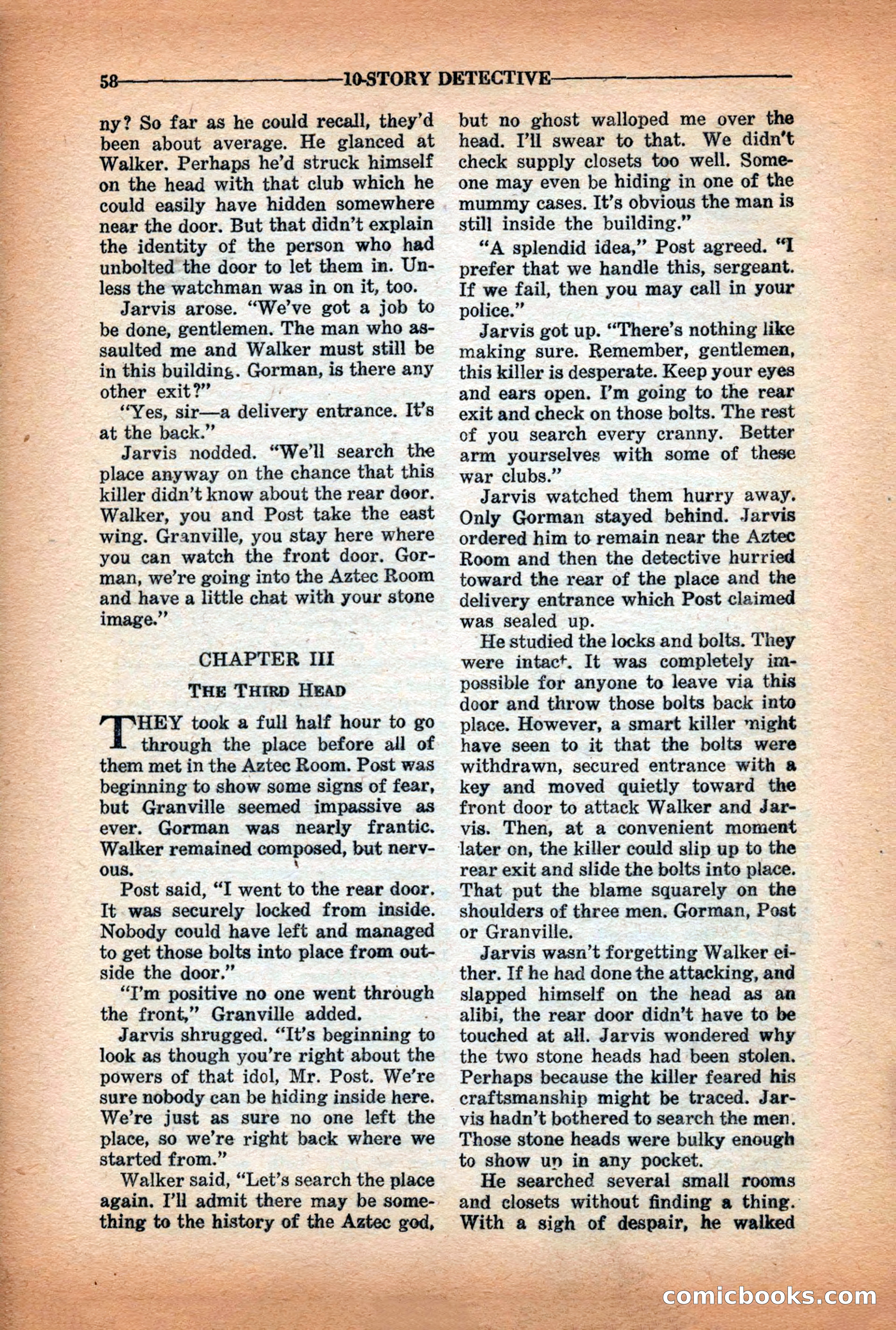 10-Story Detective Magazine Cover — page 60 of 116