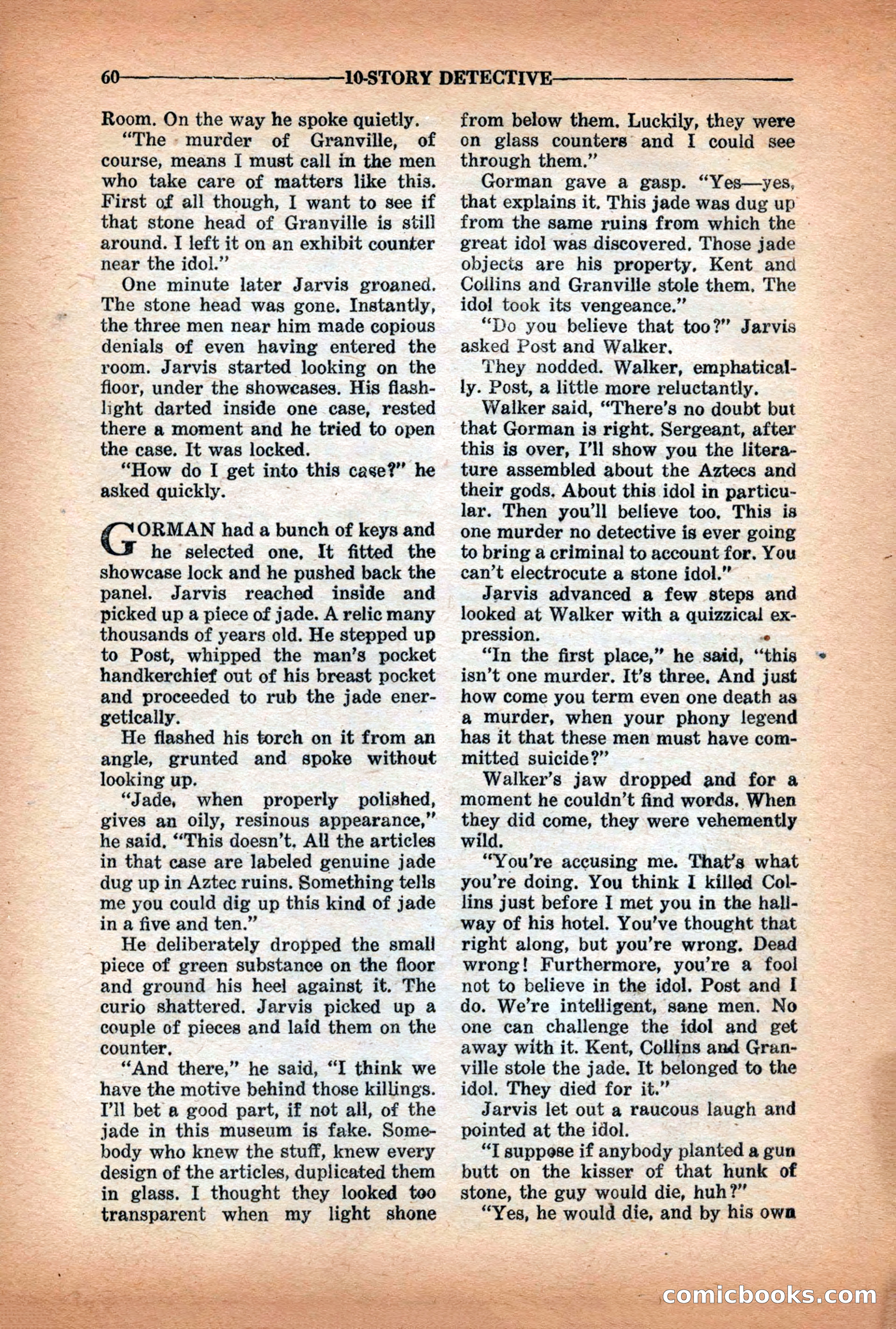 10-Story Detective Magazine Cover — page 62 of 116