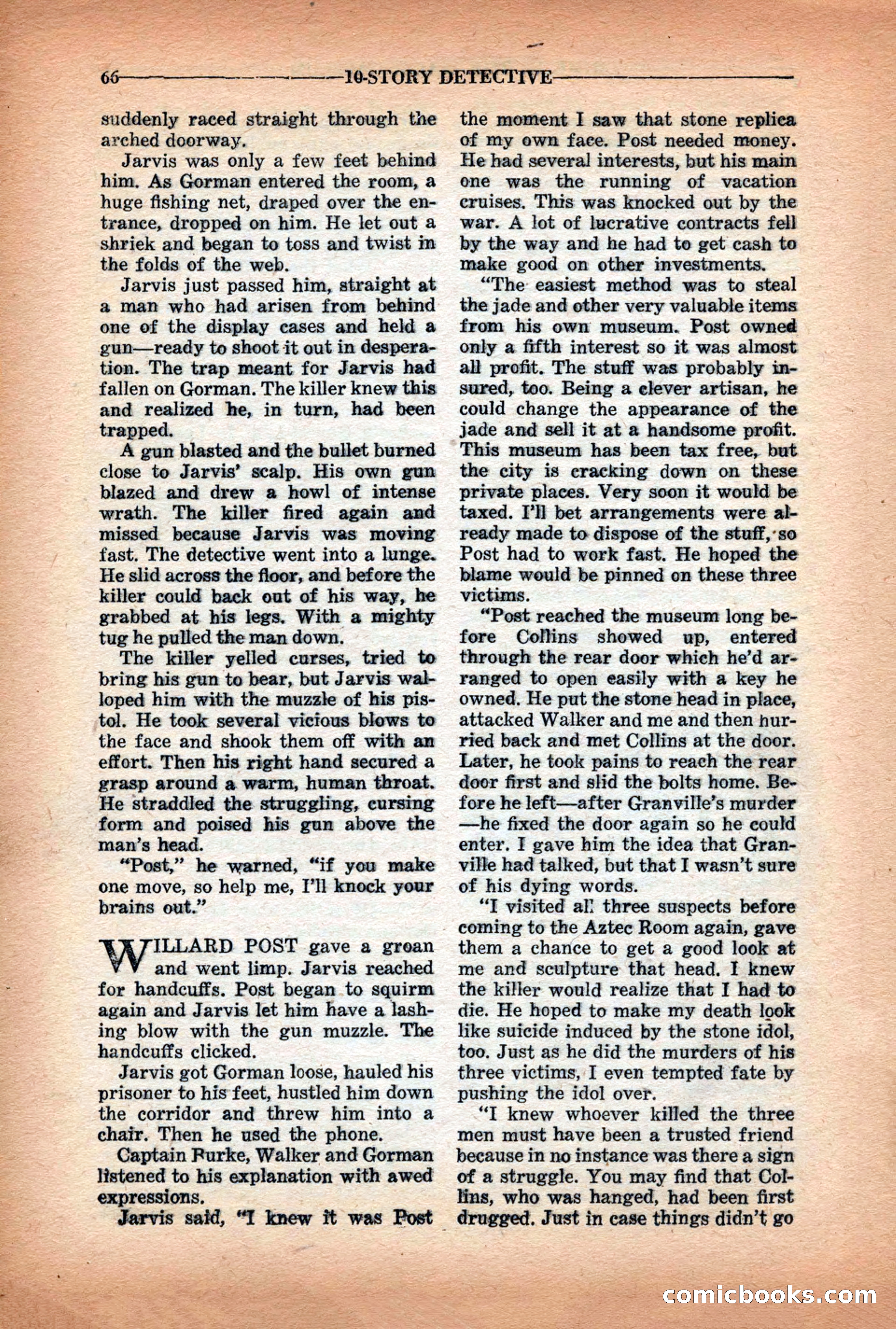 10-Story Detective Magazine Cover — page 68 of 116