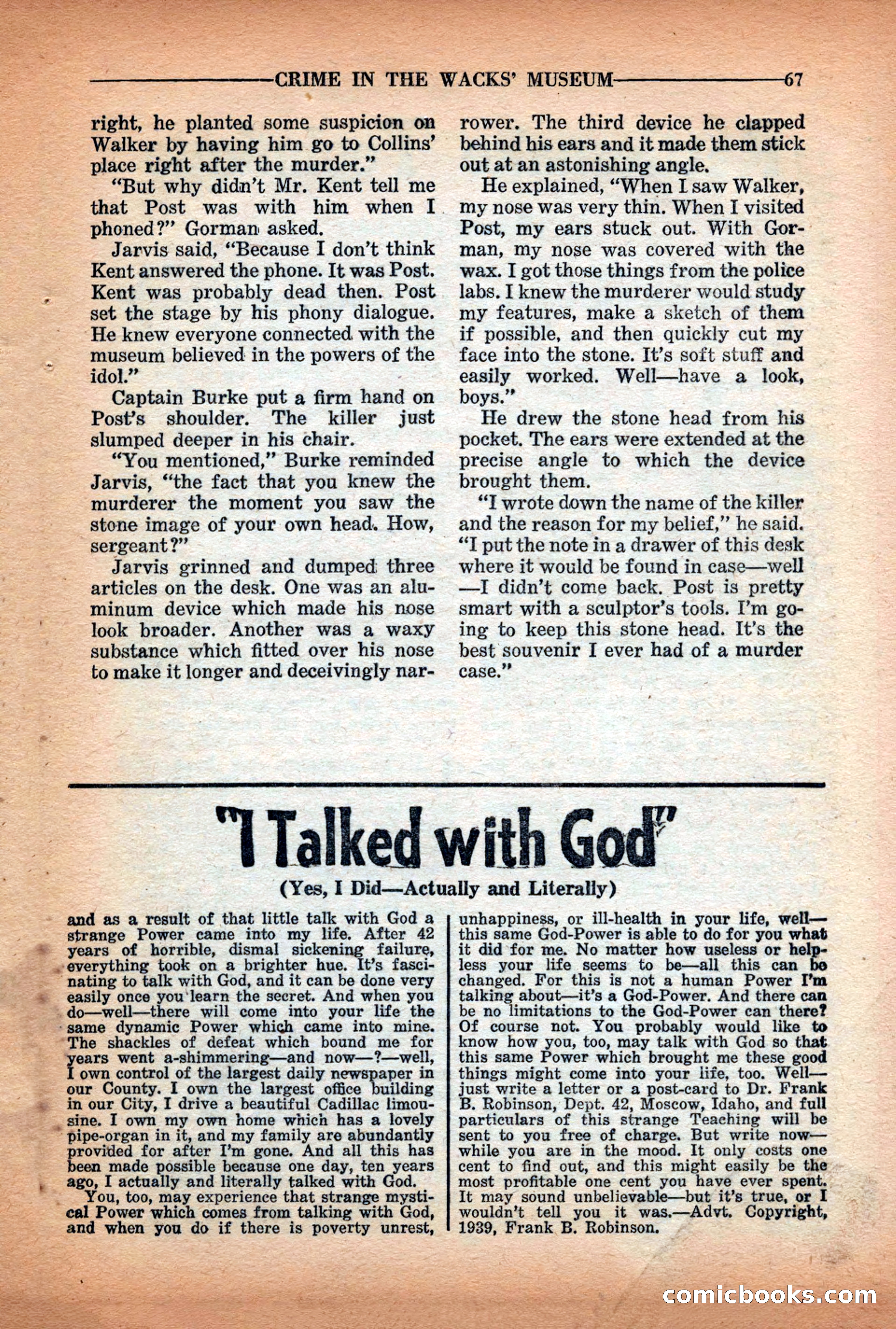 10-Story Detective Magazine Cover — page 69 of 116