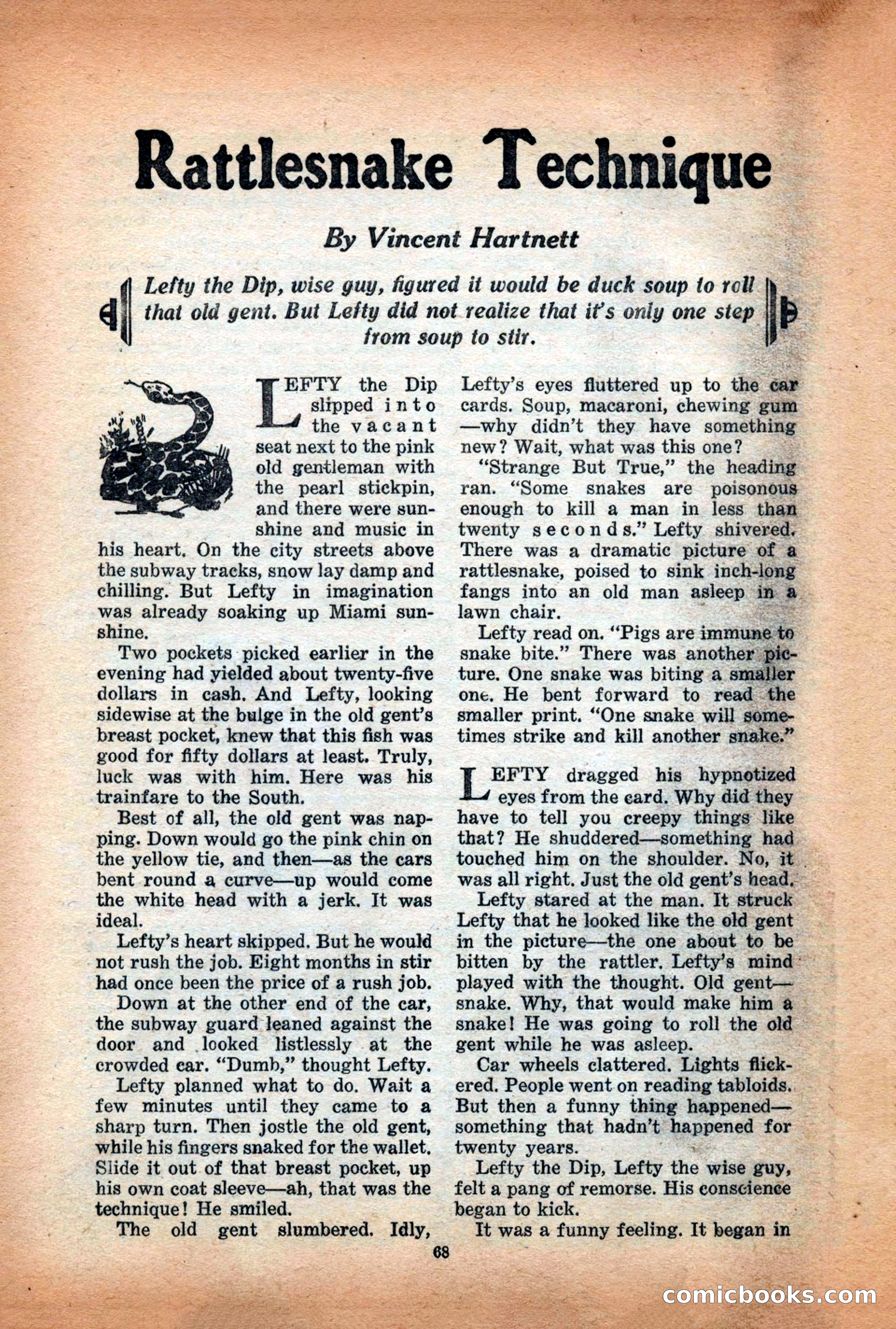10-Story Detective Magazine Cover — page 70 of 116