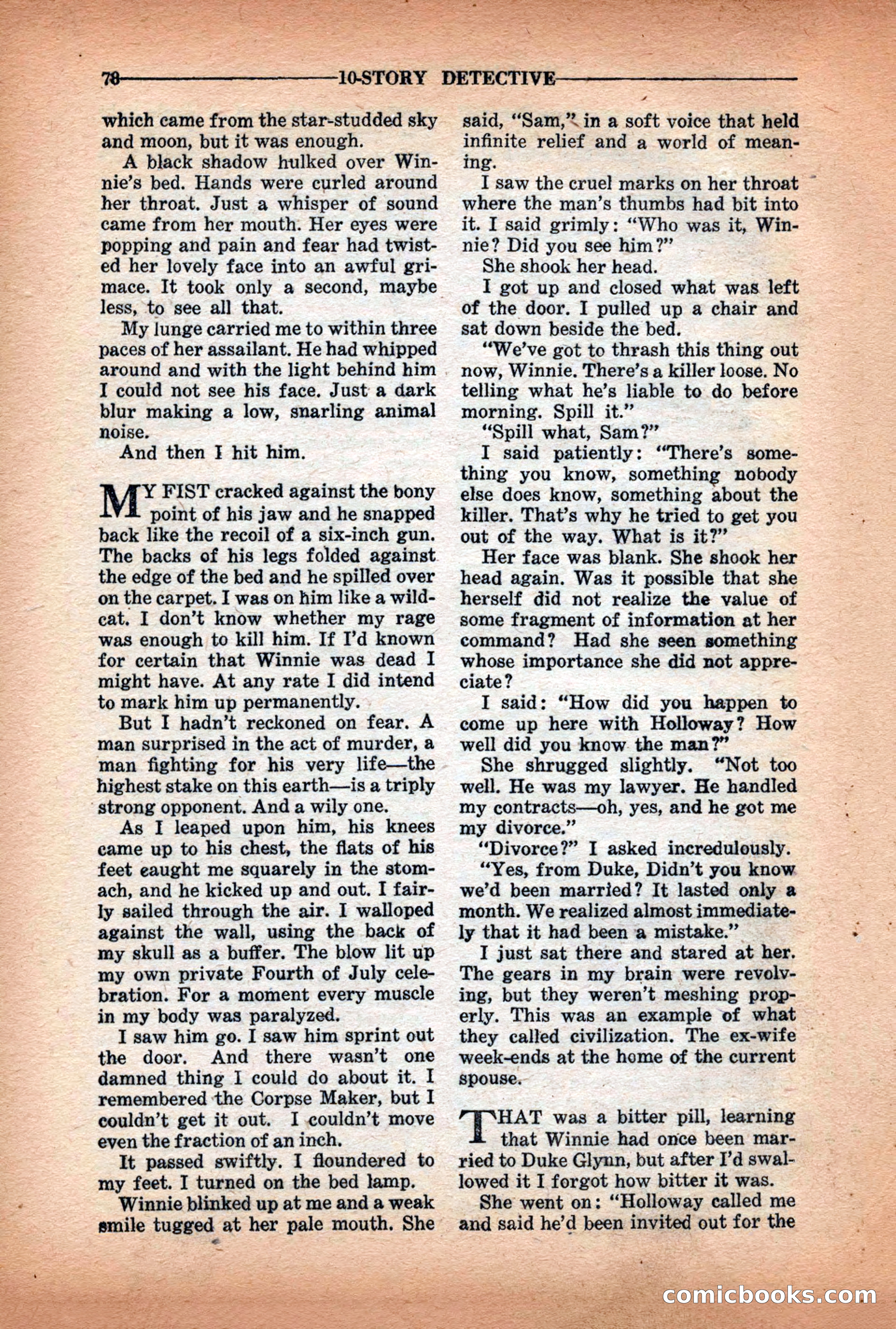 10-Story Detective Magazine Cover — page 80 of 116