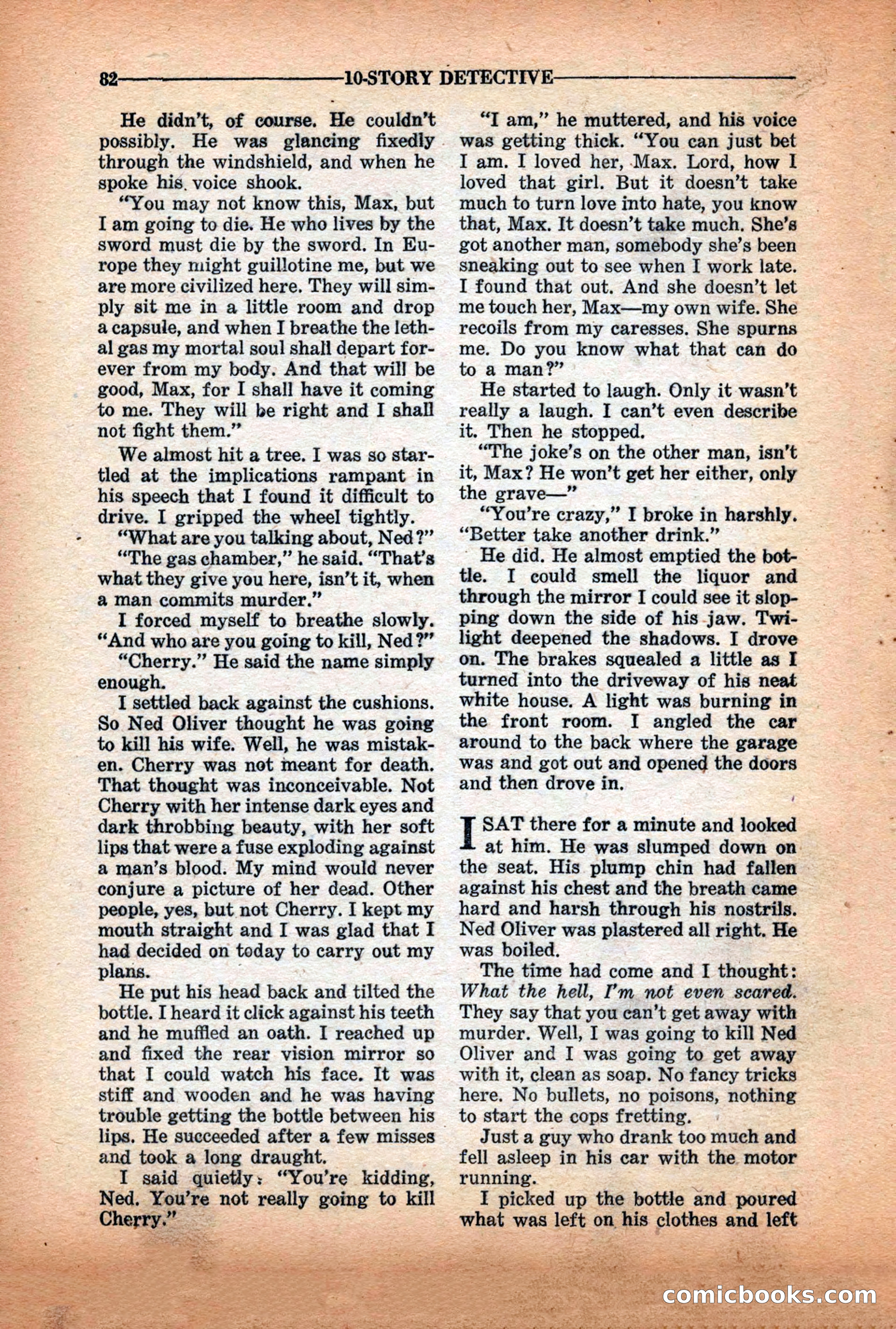 10-Story Detective Magazine Cover — page 84 of 116
