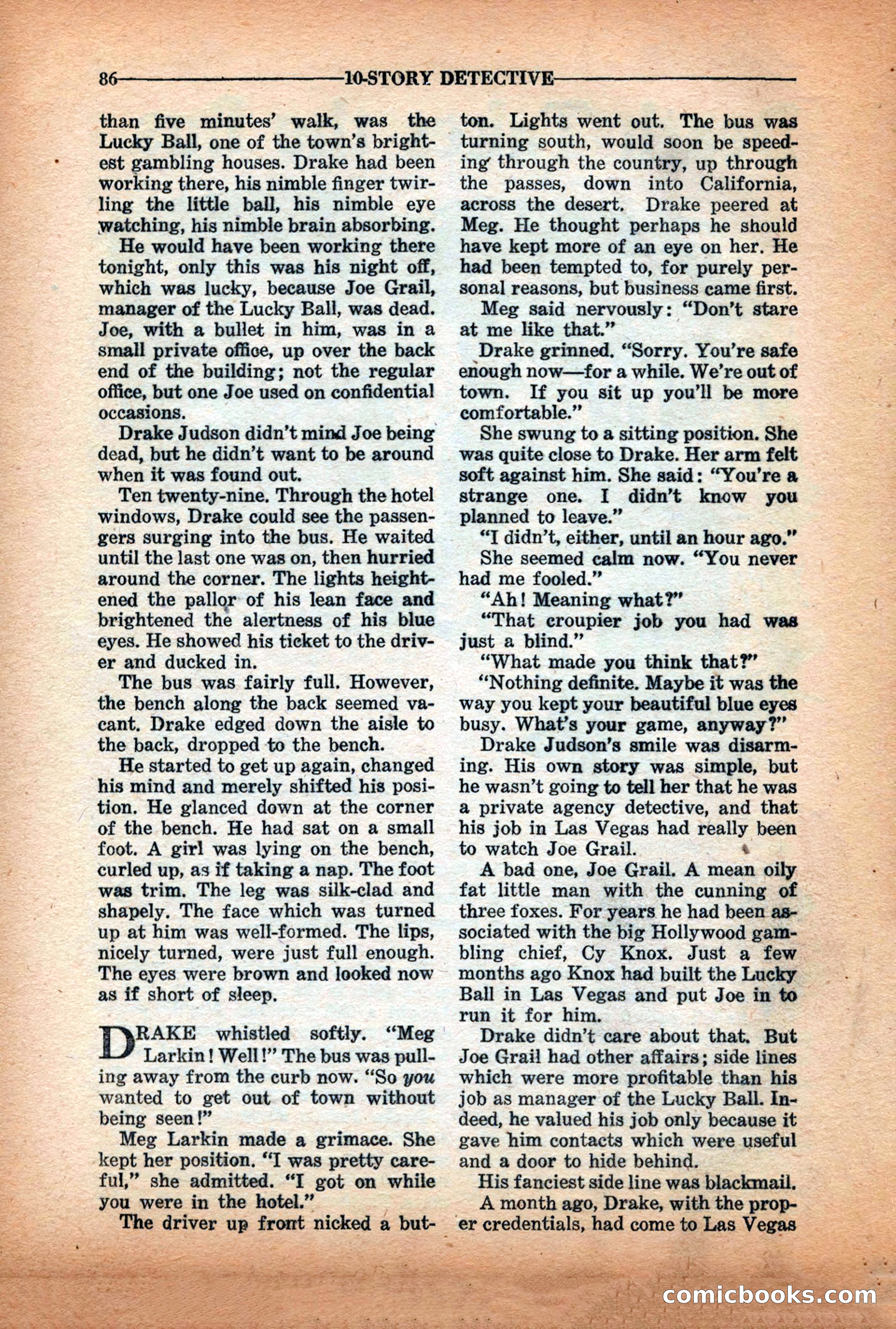 10-Story Detective Magazine Cover — page 88 of 116