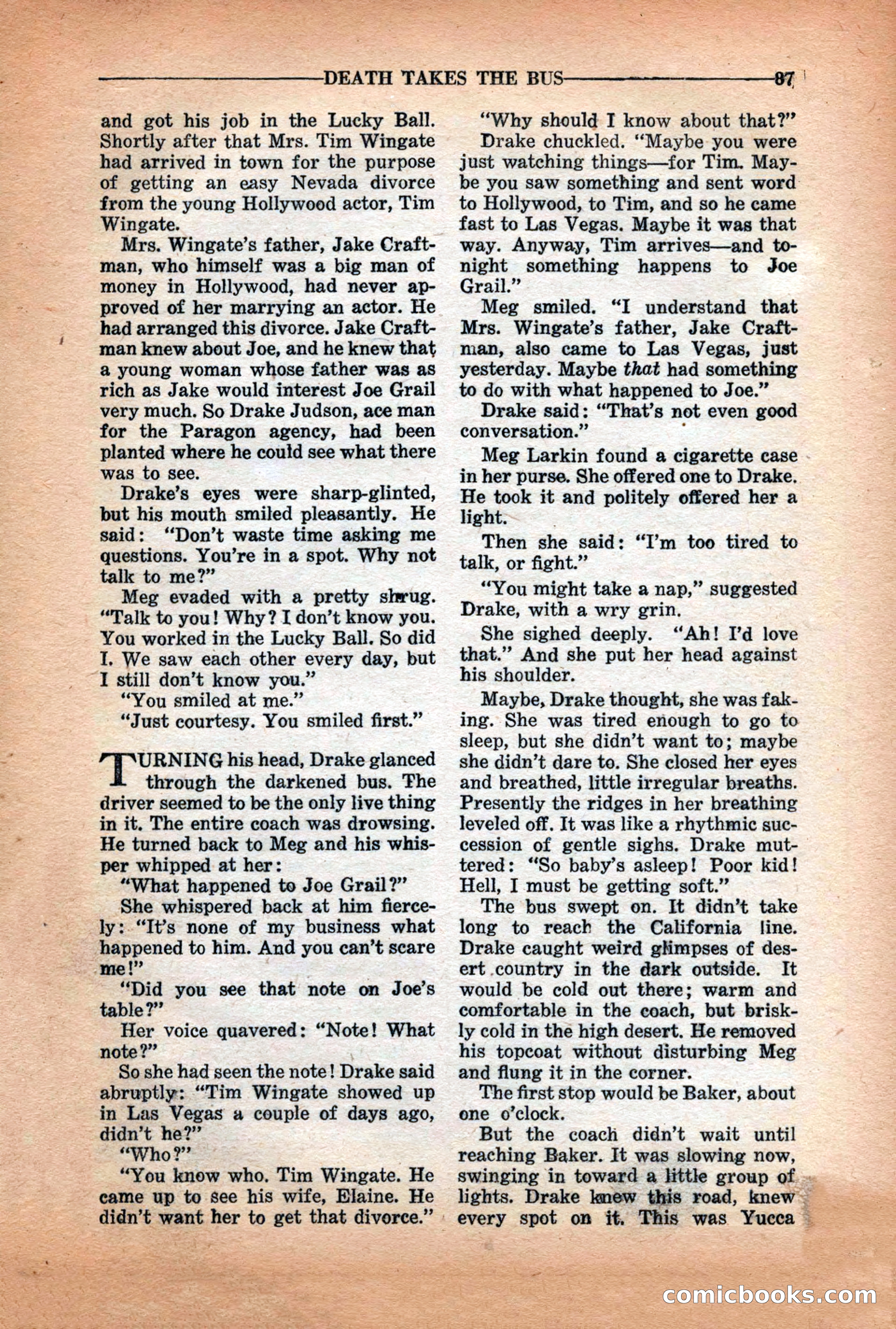 10-Story Detective Magazine Cover — page 89 of 116