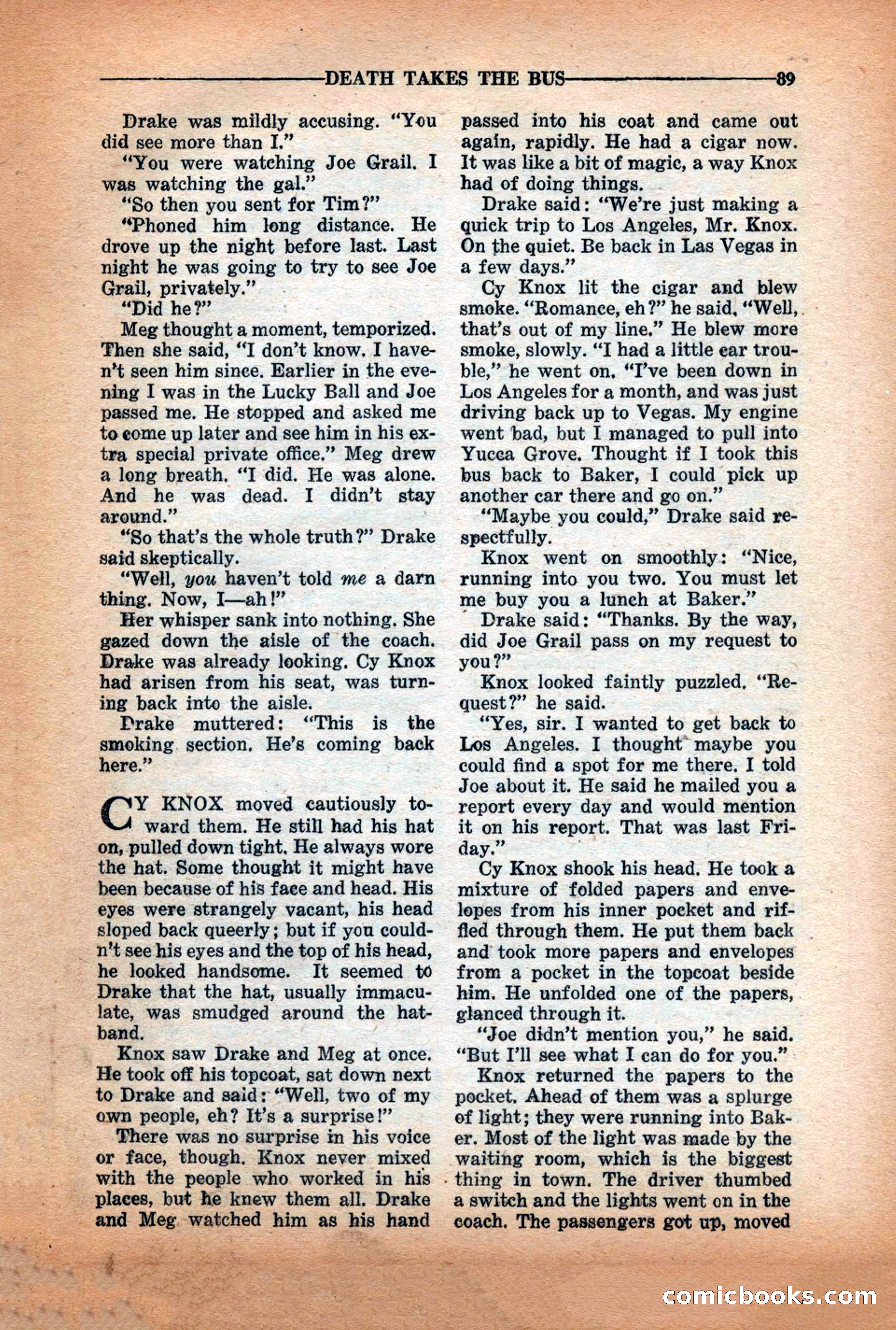 10-Story Detective Magazine Cover — page 91 of 116