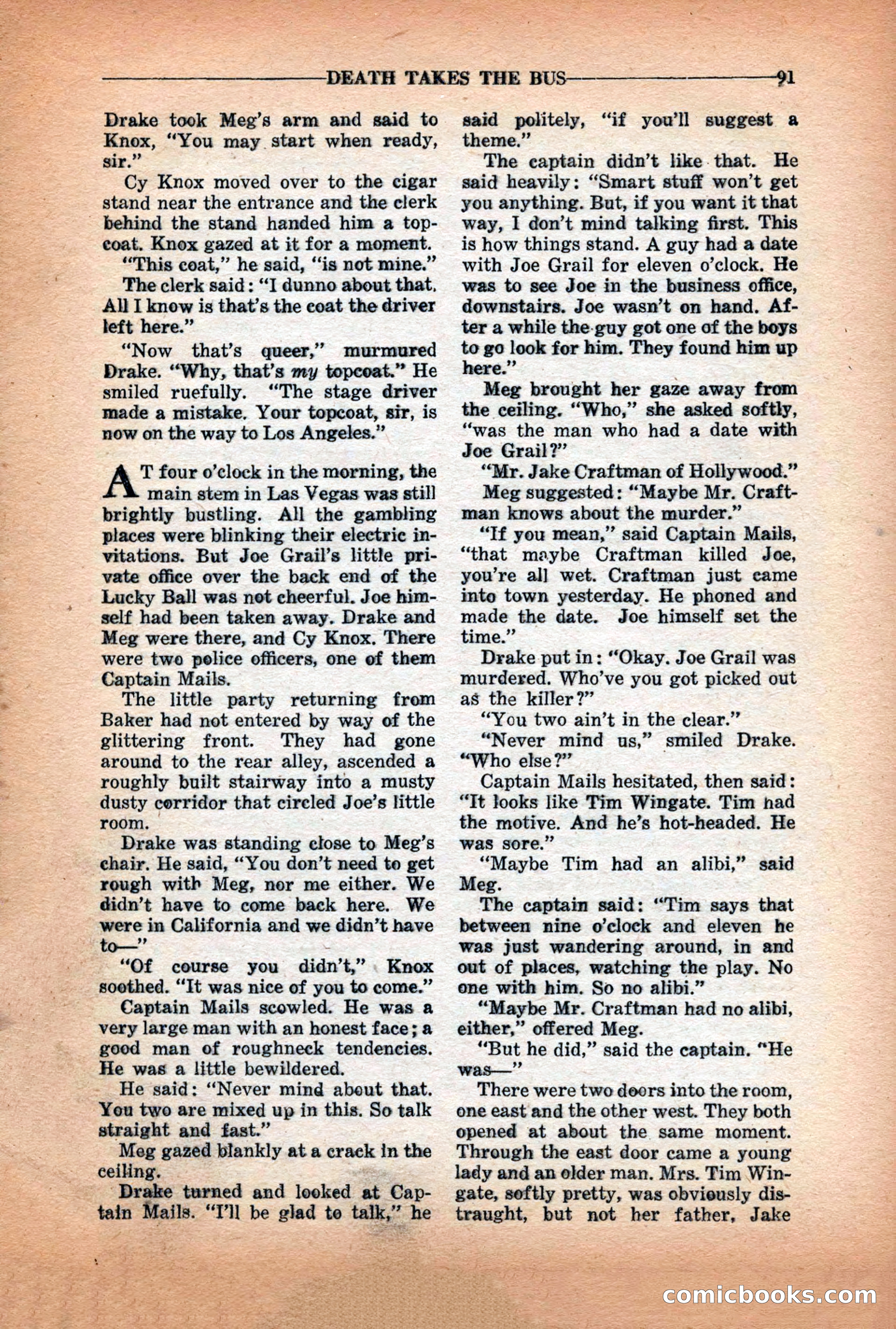 10-Story Detective Magazine Cover — page 93 of 116