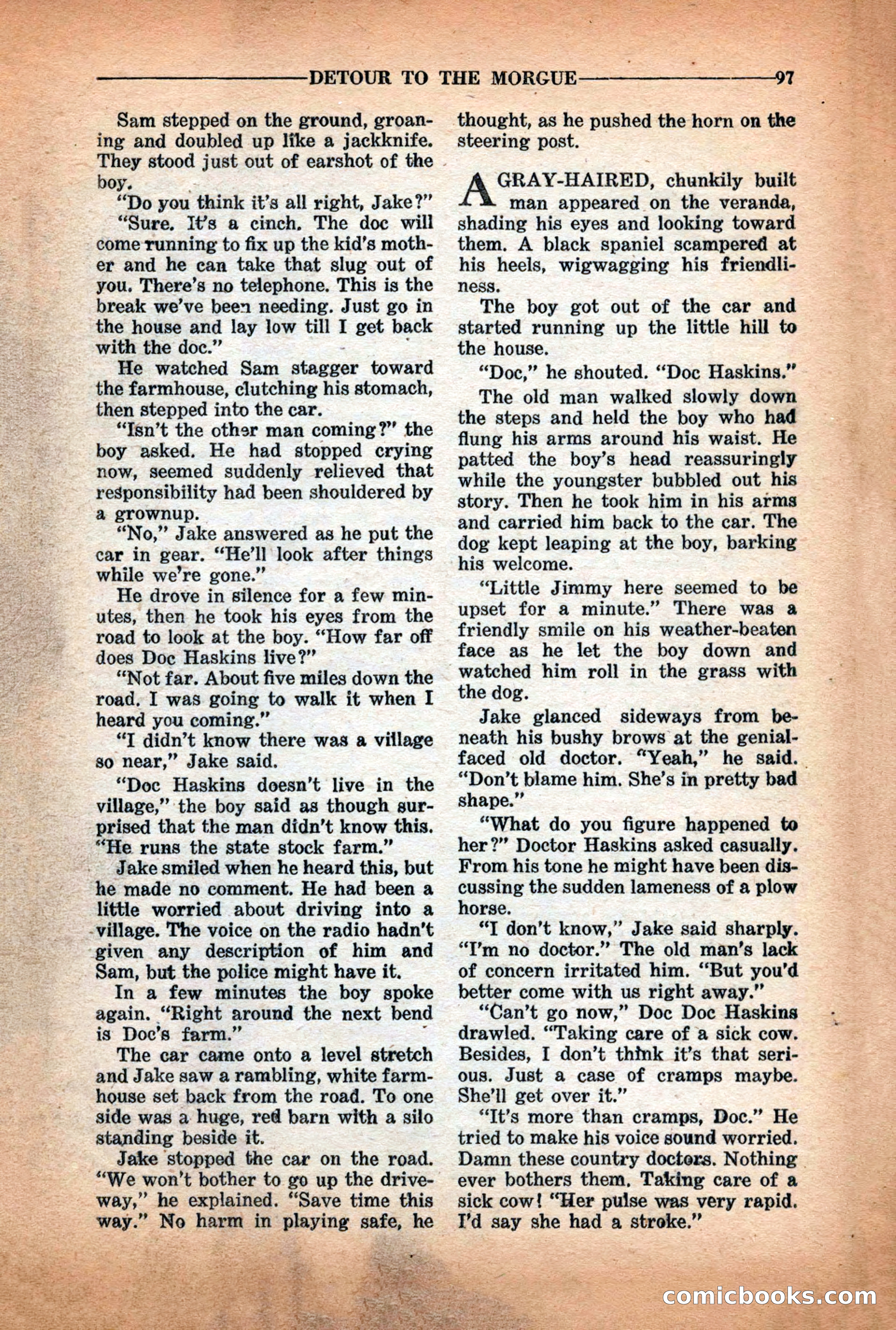 10-Story Detective Magazine Cover — page 99 of 116