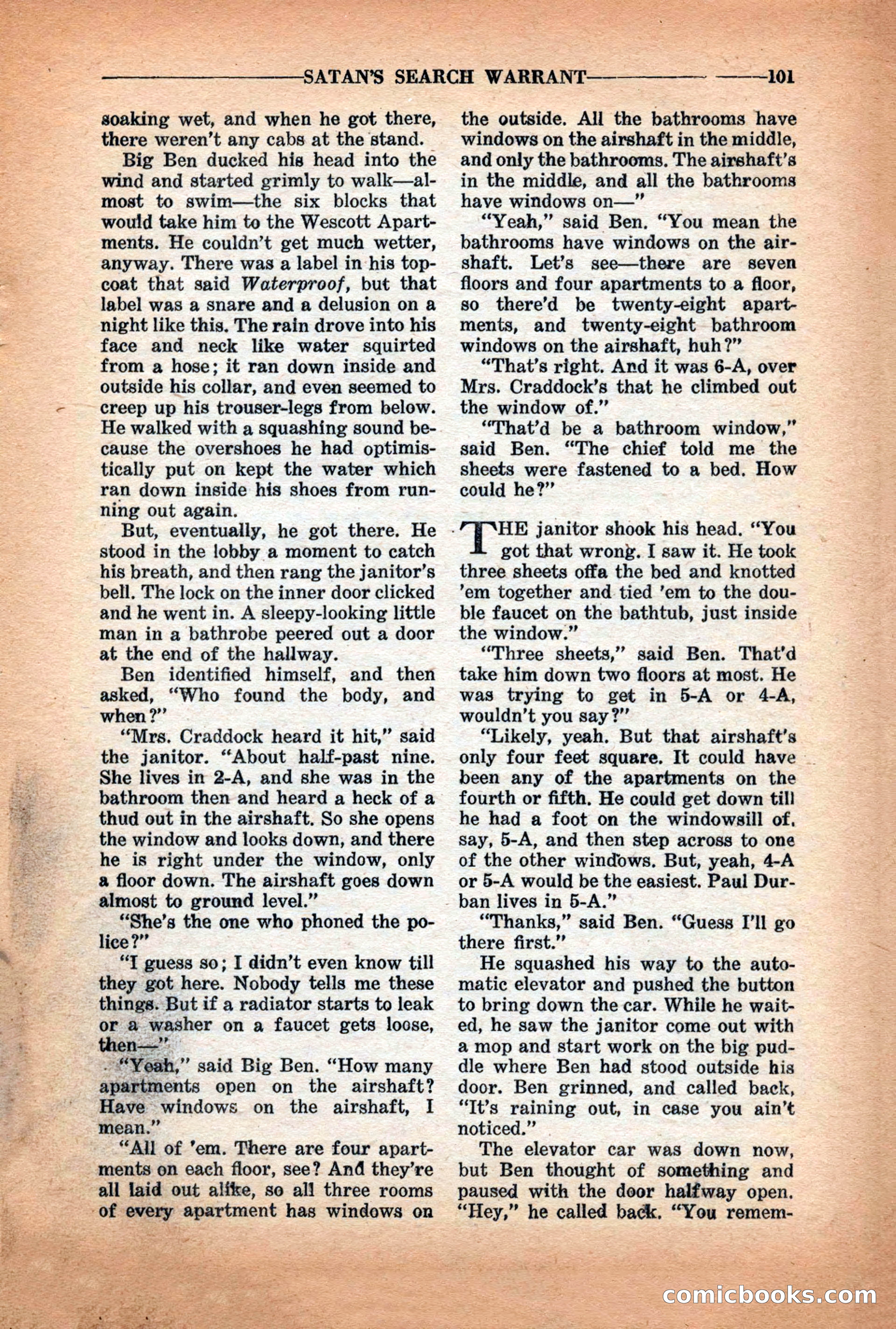 10-Story Detective Magazine Cover — page 103 of 116